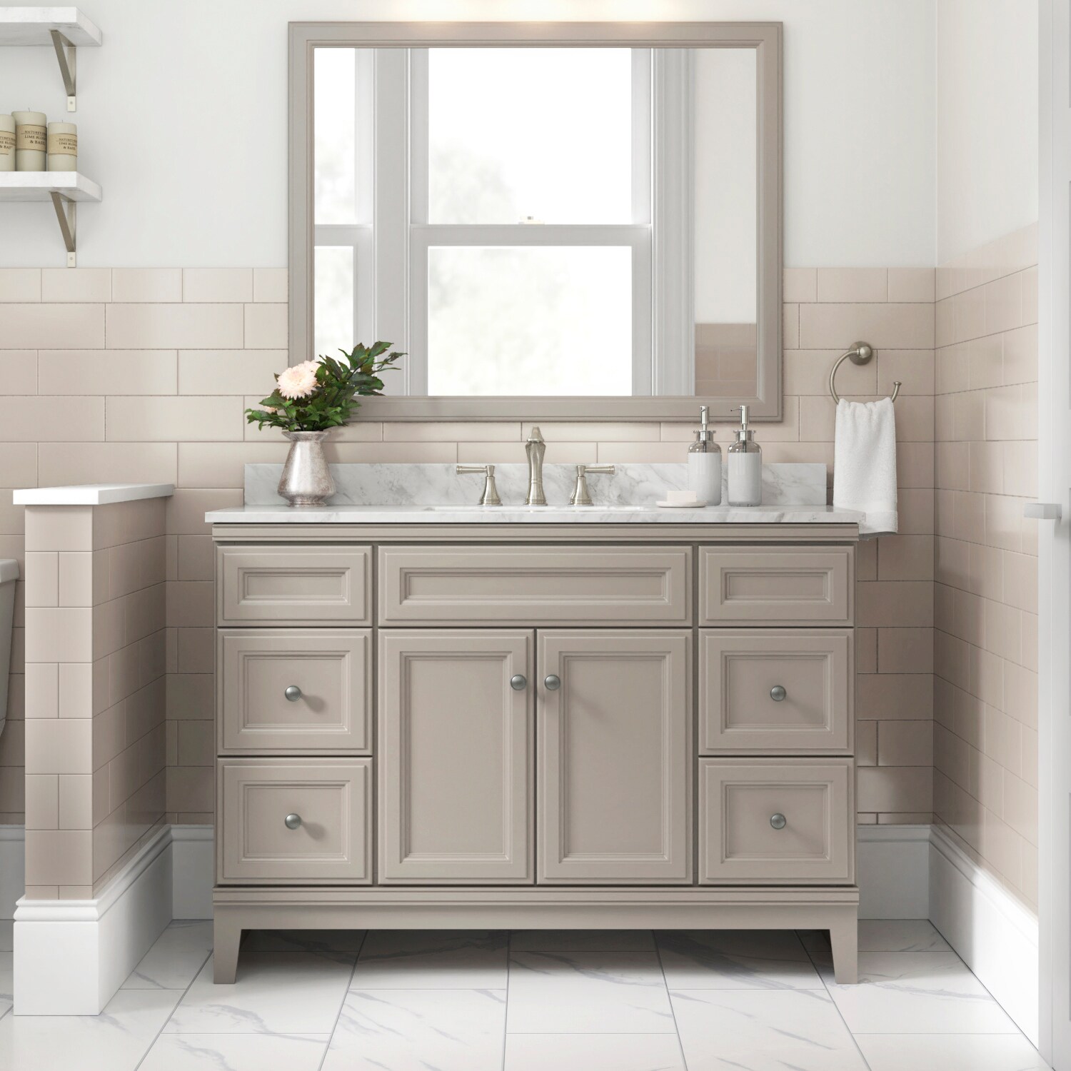 allen + roth 1029747 Wall-Trim-Accent-Tile - View #3