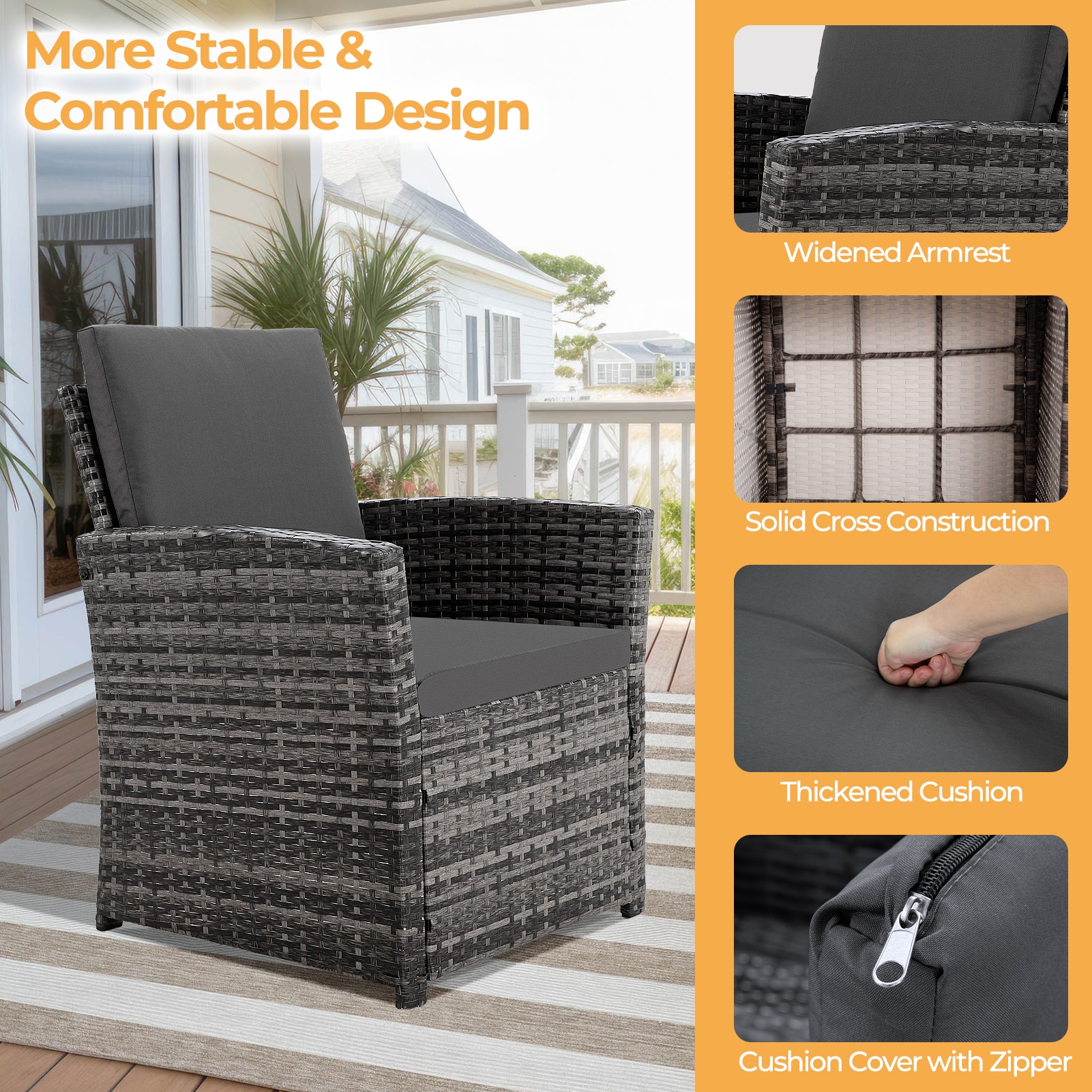 EarlGrove LS-F5781-GY00304 Patio-Conversation-Sets - View #7