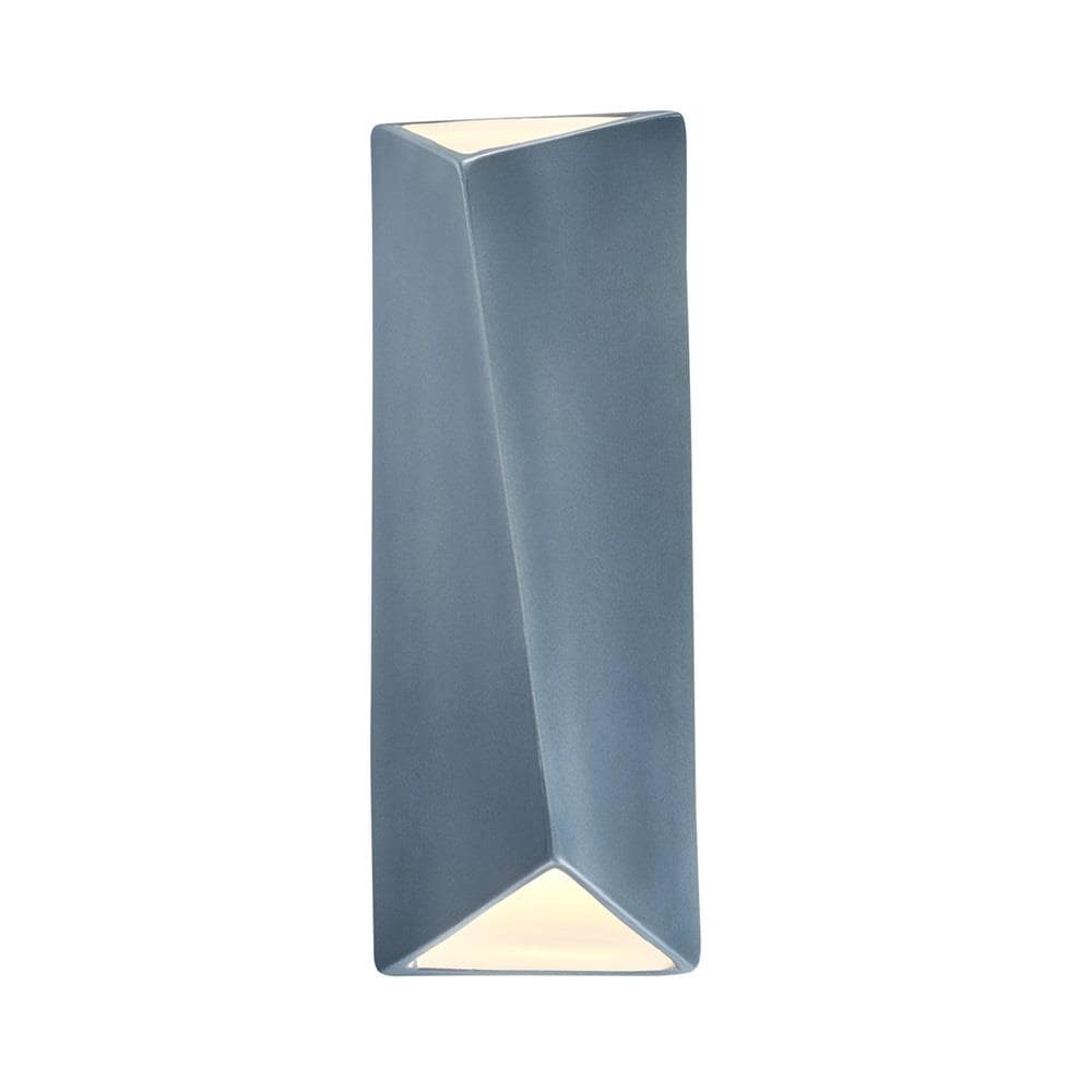 Justice Design Group CER-5895-MDMT Ambiance 6-in W 1 -Light Multiple colors Transitional Integrated LED Wall Sconce
