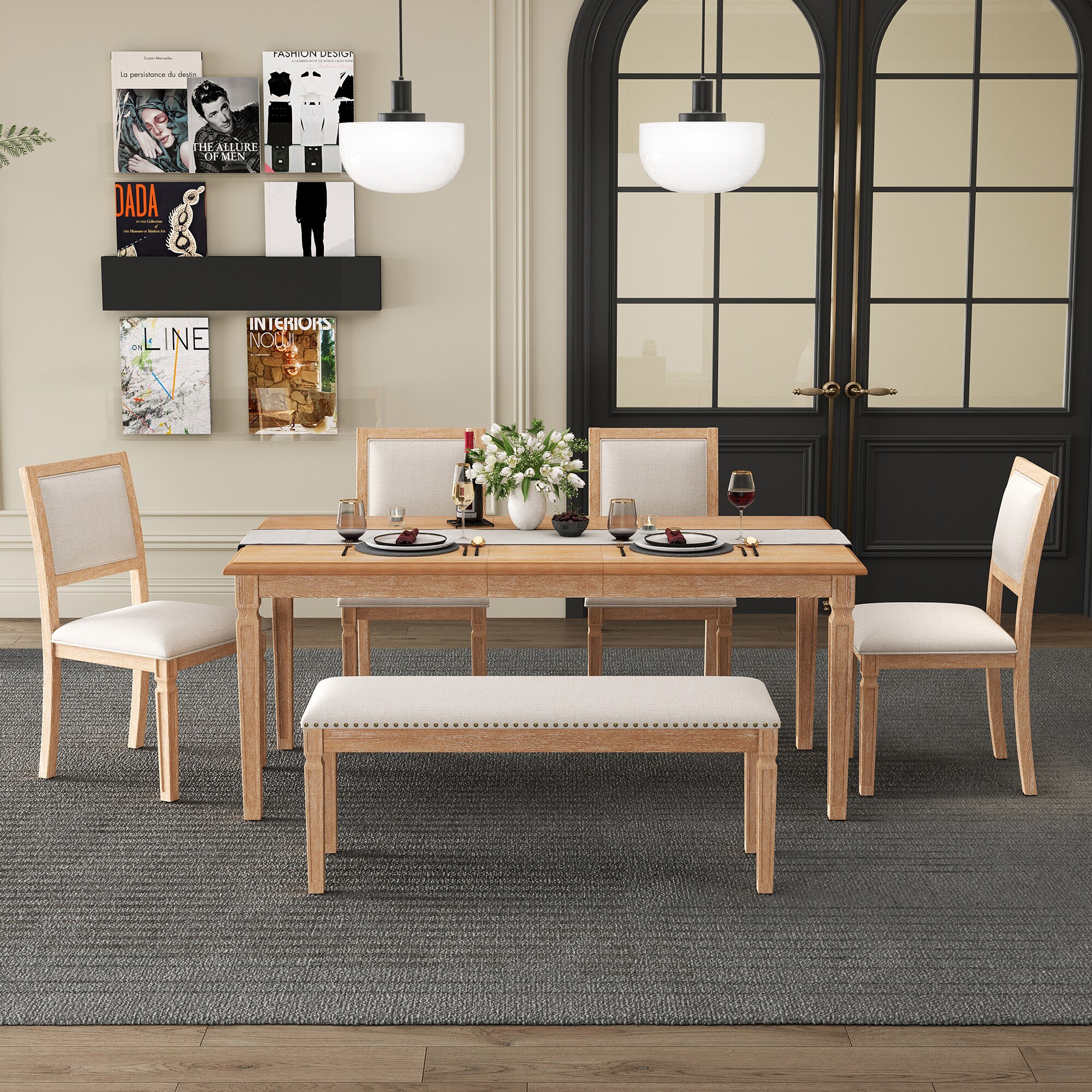 SINOFURN SYA330011GY Dining-Sets - View #2