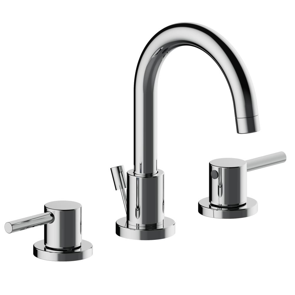 Design House 593970 Eastport II Polished Chrome Double Handle Deck-mount Kitchen Faucet ( Deck Plate Included )