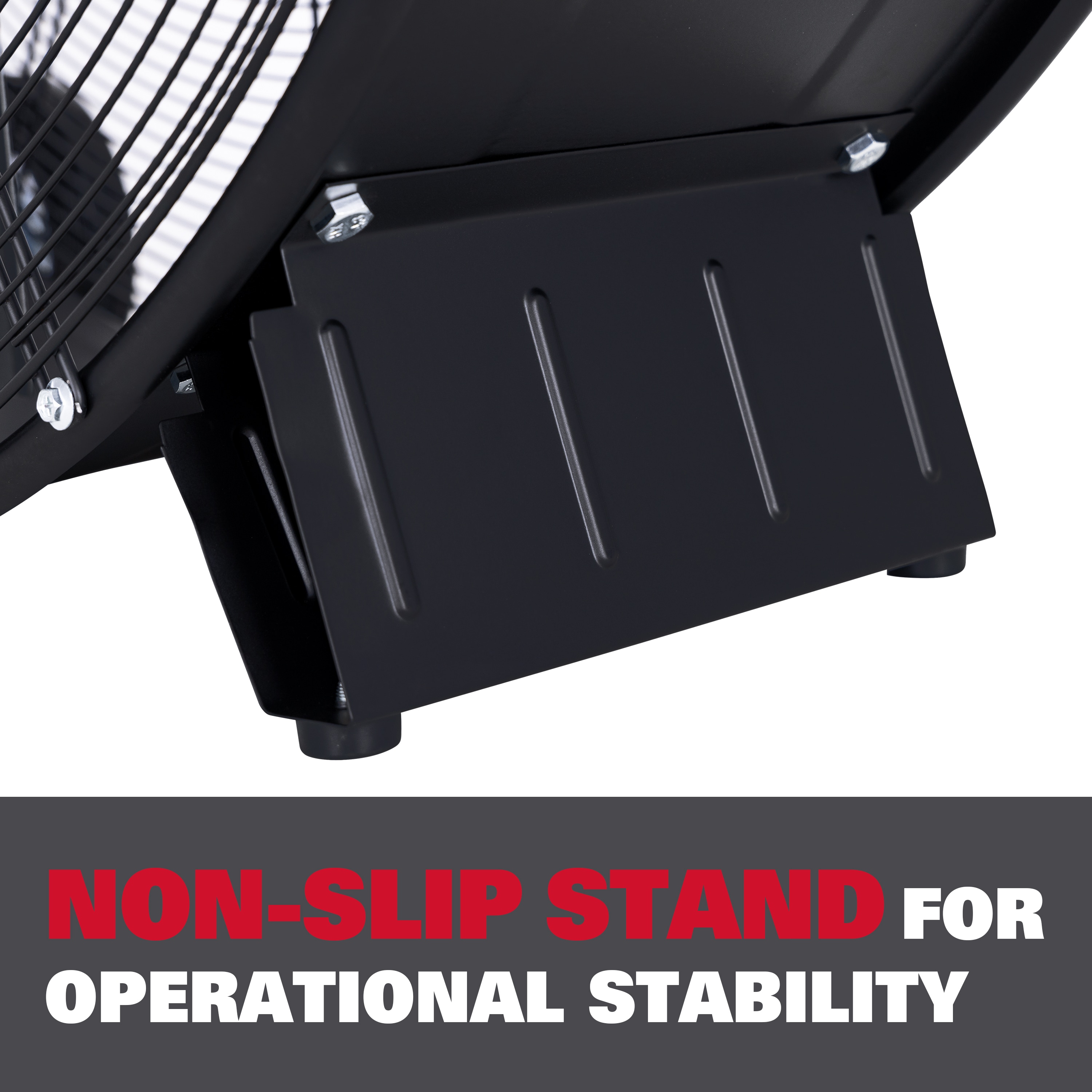 Ecomax 36-in High Velocity Indoor/Outdoor Industrial Fan, in Black