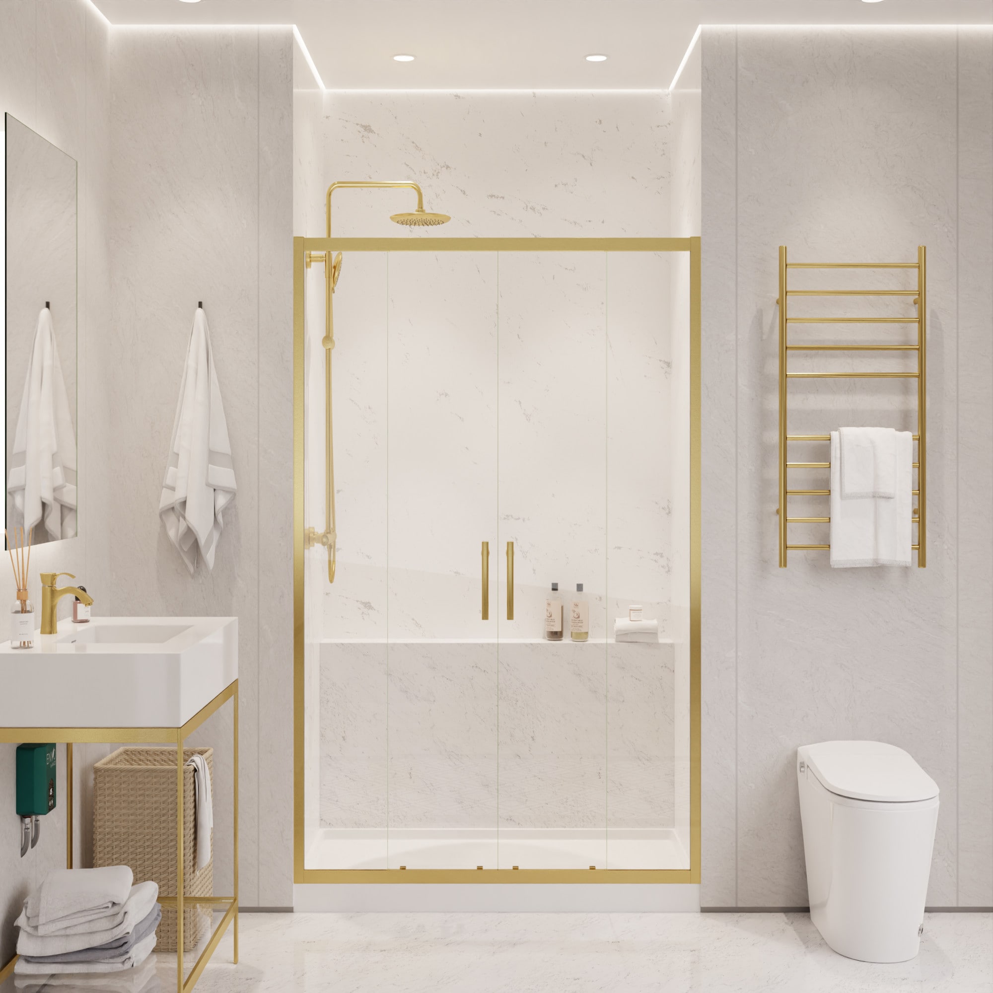 ANZZI SD-AZ15-01BG Shower-Doors - View #2