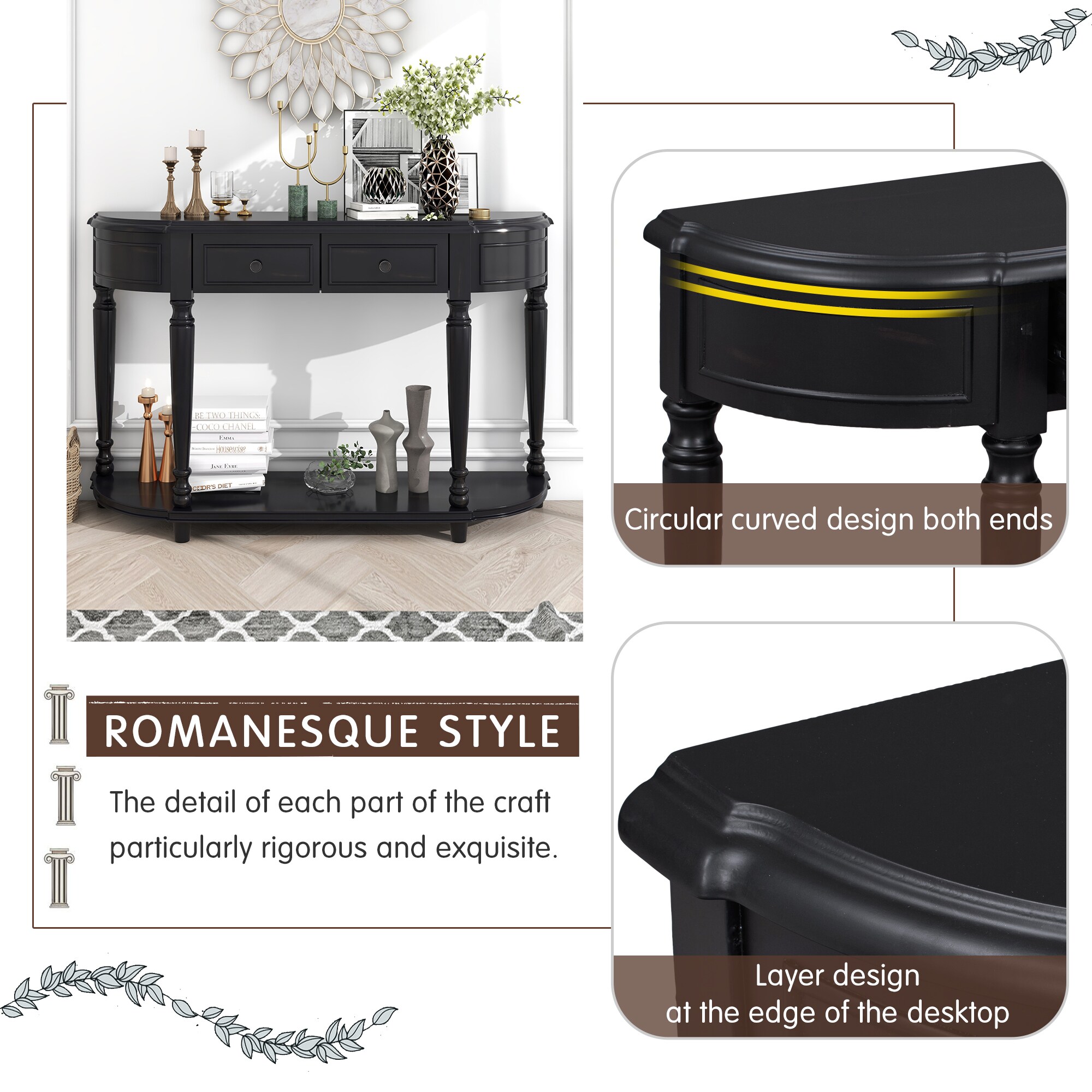 AHIOU HOME ZAAH-CT298768B Console-Sofa-Tables - View #8