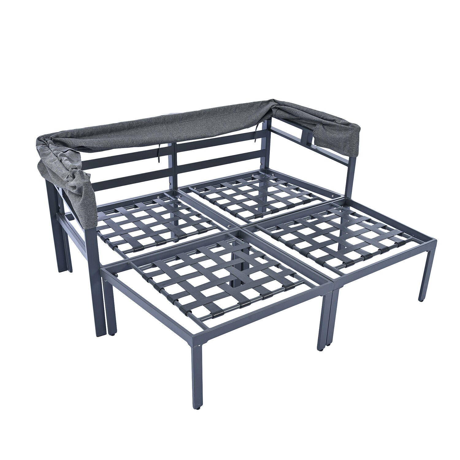 SINOFURN SYA010395BN Patio-Sofas-Daybeds - View #4