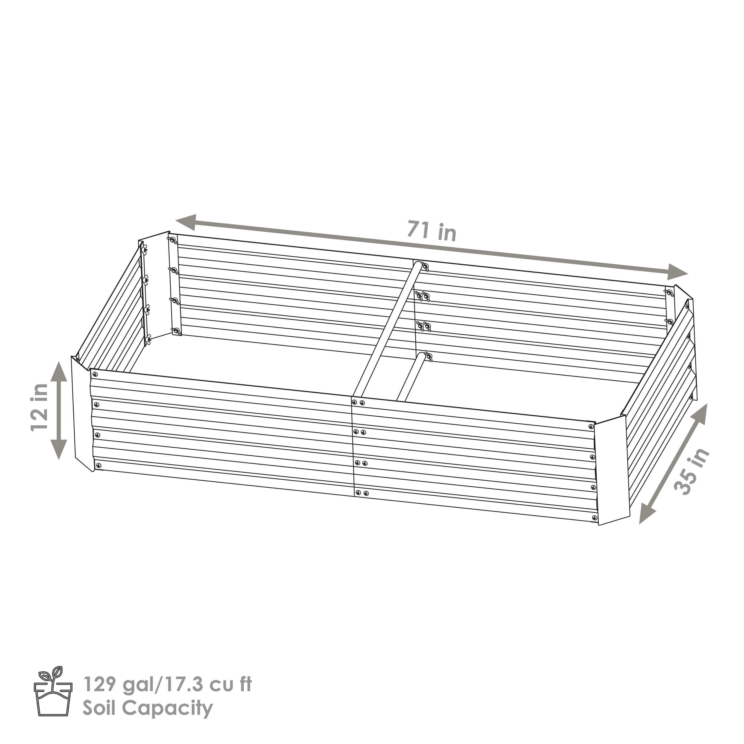 Sunnydaze Decor NPH-687 Raised-Garden-Beds - View #5