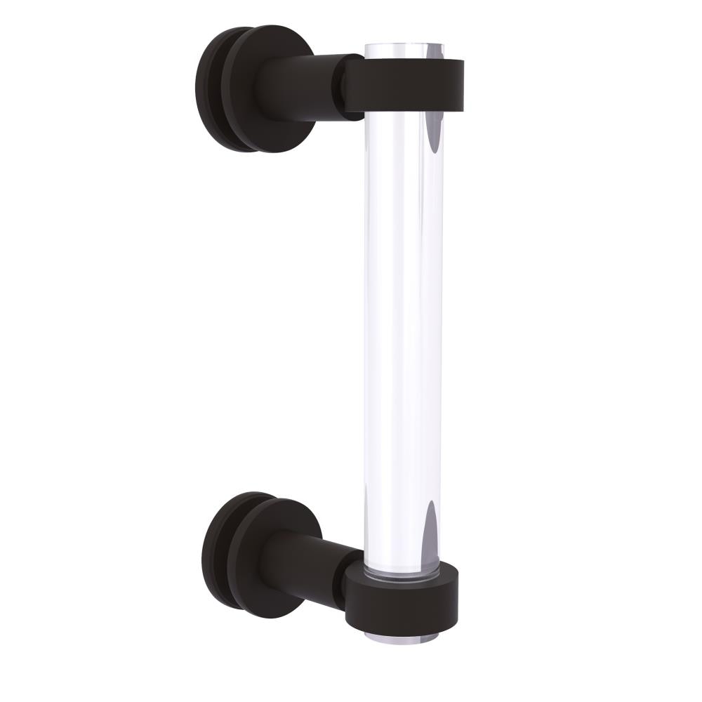 Allied Brass CV-407-8SM-ORB Oil-rubbed bronze 8-Inches Hinged shower door Handle