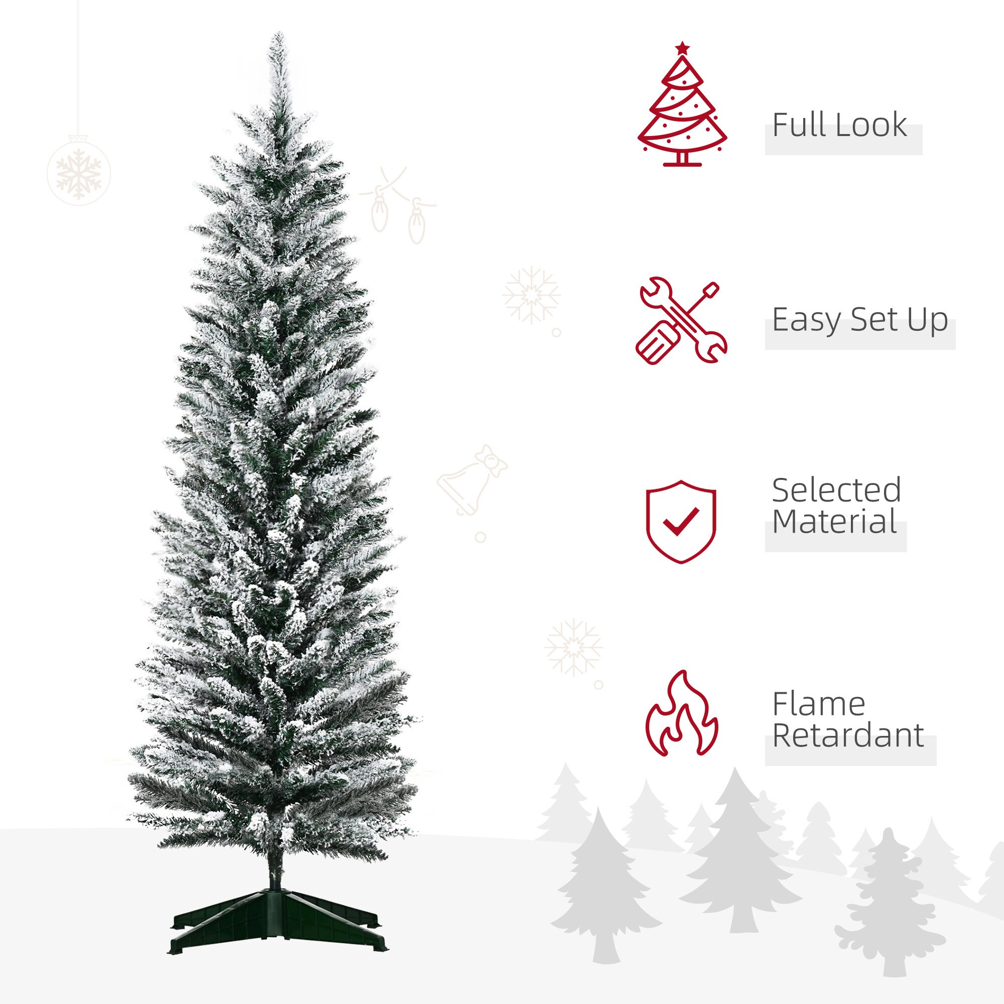 AAZJ NBC-CM72870 Artificial-Christmas-Trees - View #5