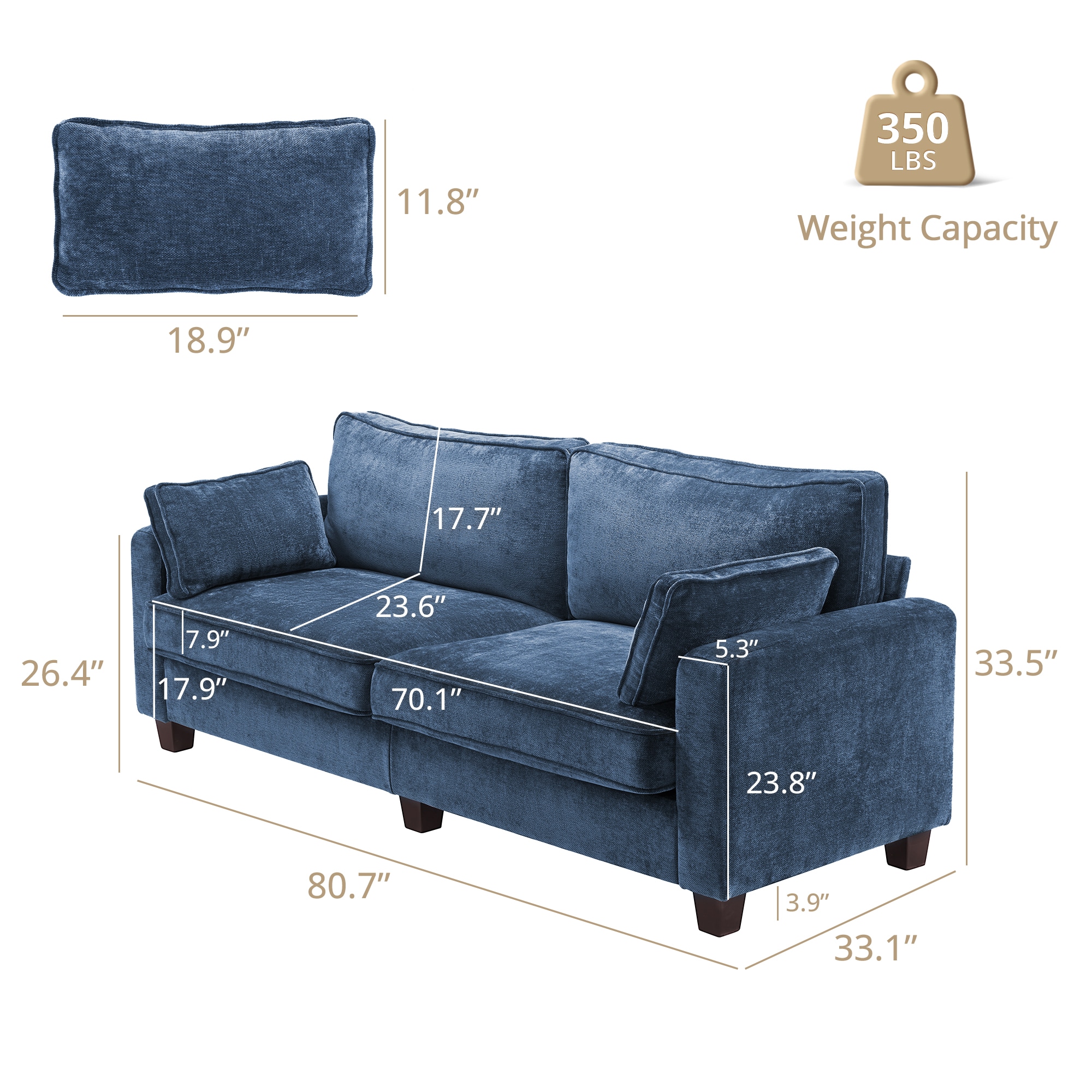 LUE BONA SG-004-03LS Sofas-Loveseats - View #6