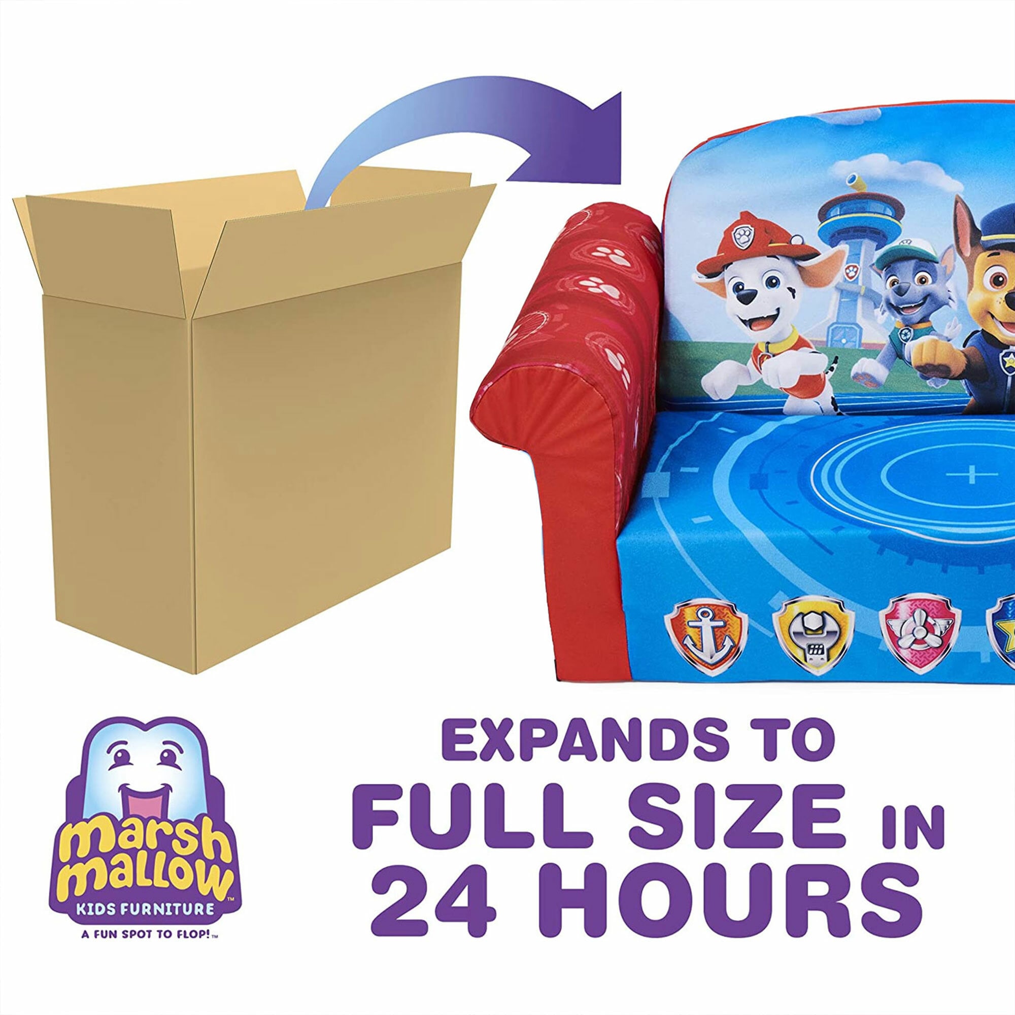 Paw patrol kid couch hotsell