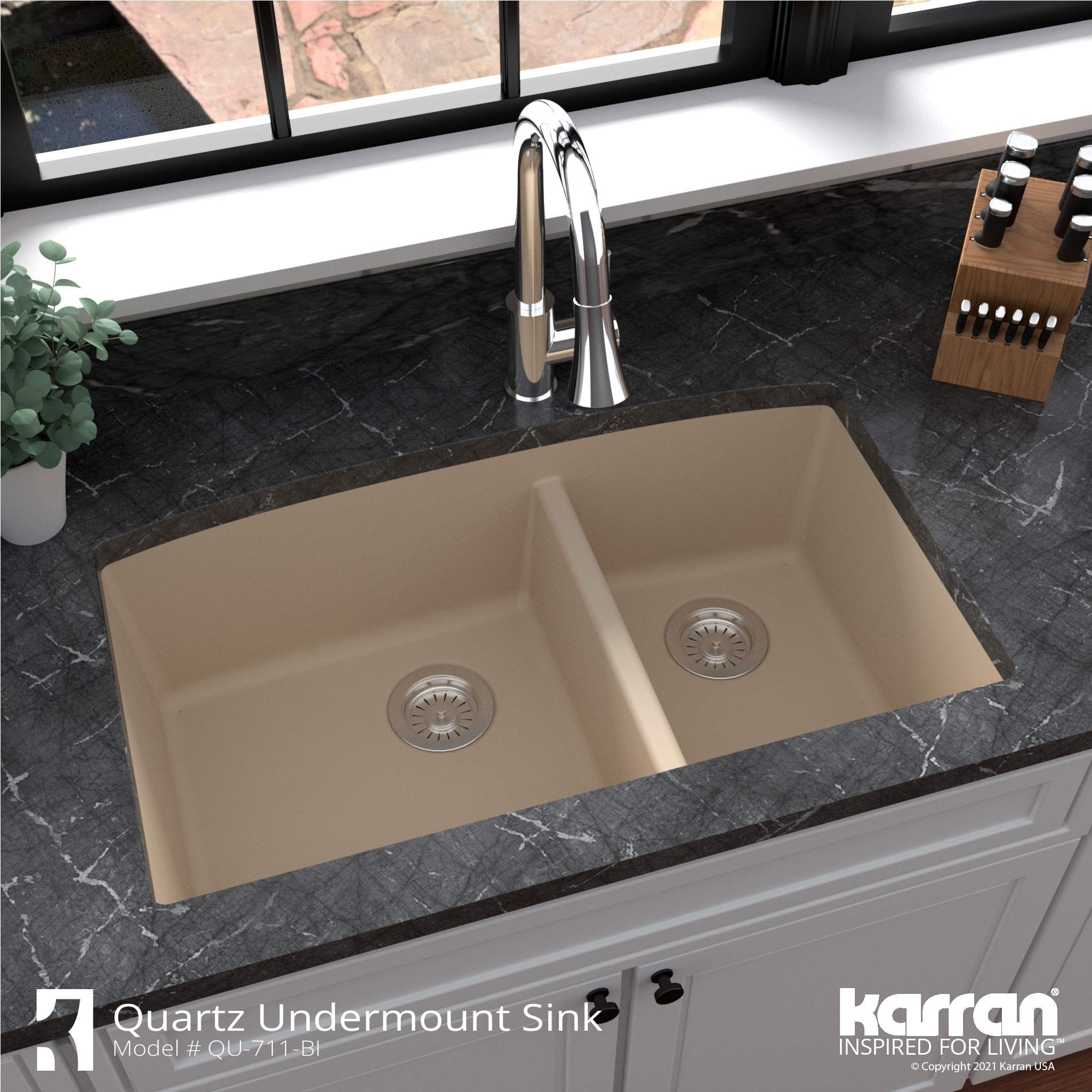 Karran QU-711-BI-PK1 Kitchen-Sinks - View #7
