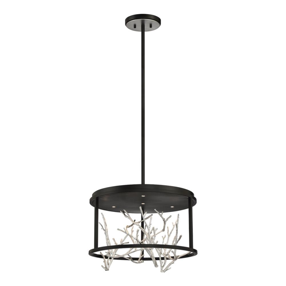 Eurofase 38636-028 Aerie Black Modern/contemporary Integrated LED For Use in Dining Rooms, Foyers, Kitchens, Living Rooms Chandelier