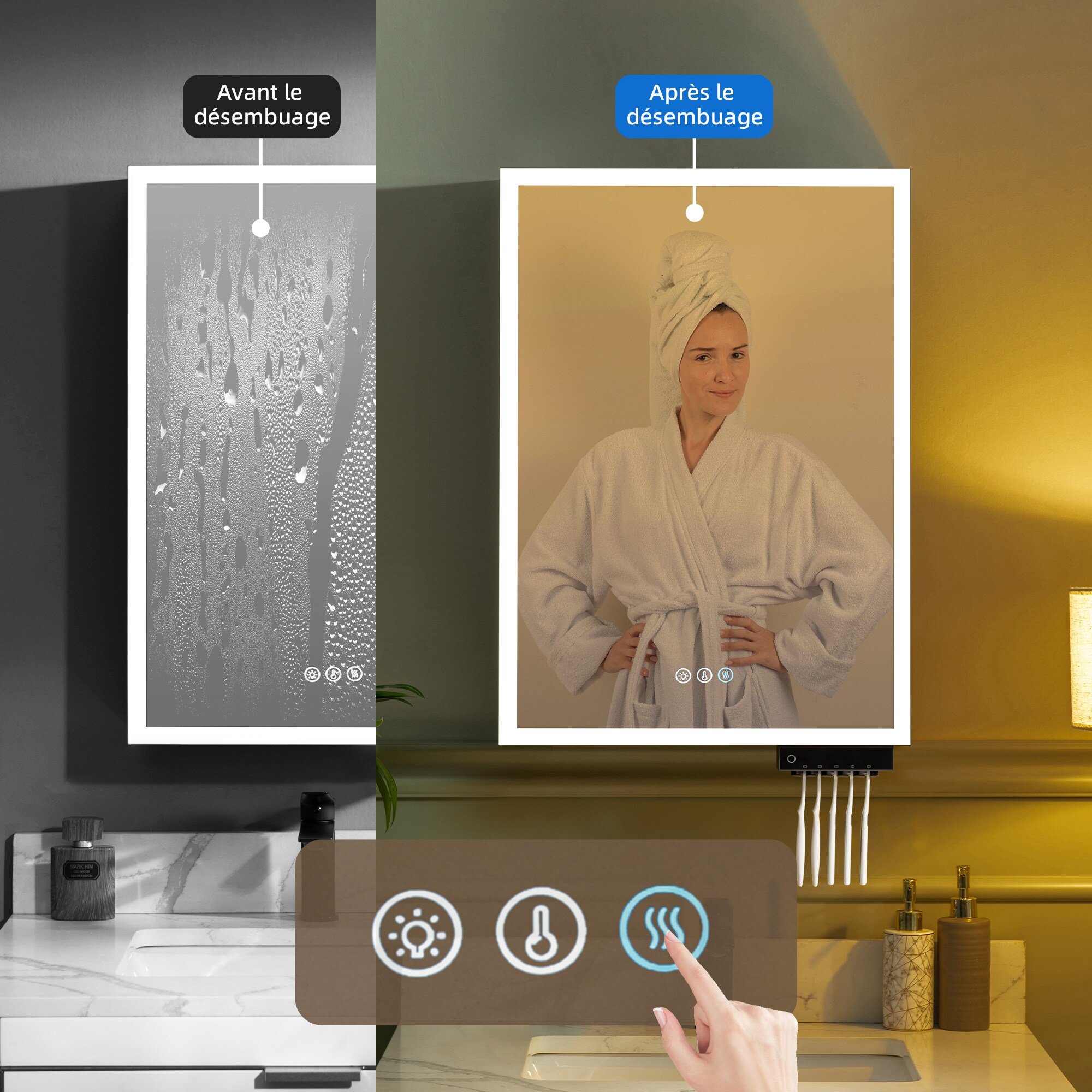 Woodbridge LMC013 Bathroom-Medicine-Cabinets - View #9