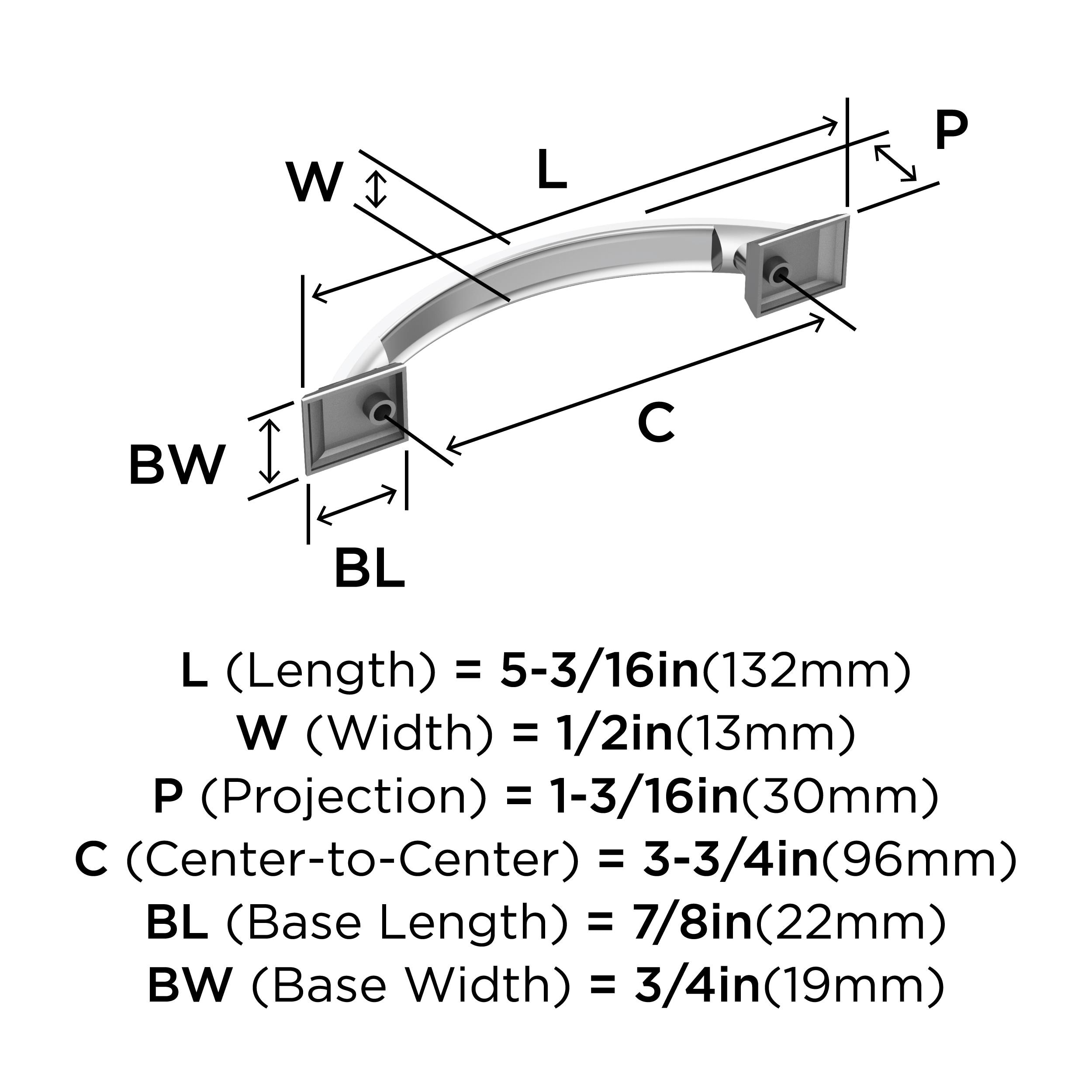 Amerock BP2935526 Cabinet-Pulls - View #3