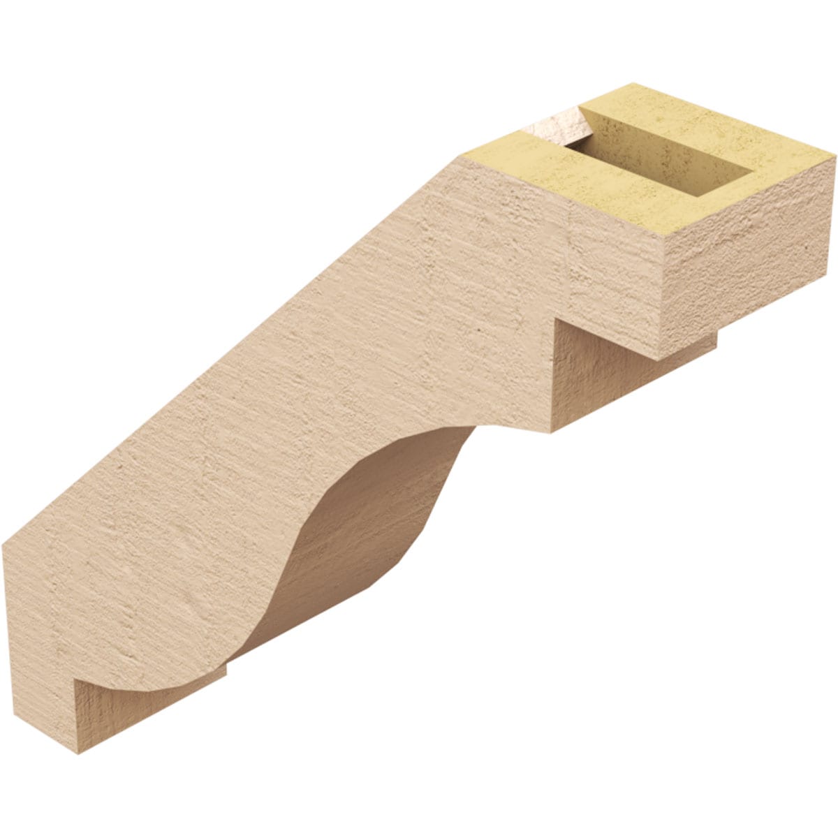 Ekena Millwork BRCUR03X12X12CHGRCPR braces - View #6