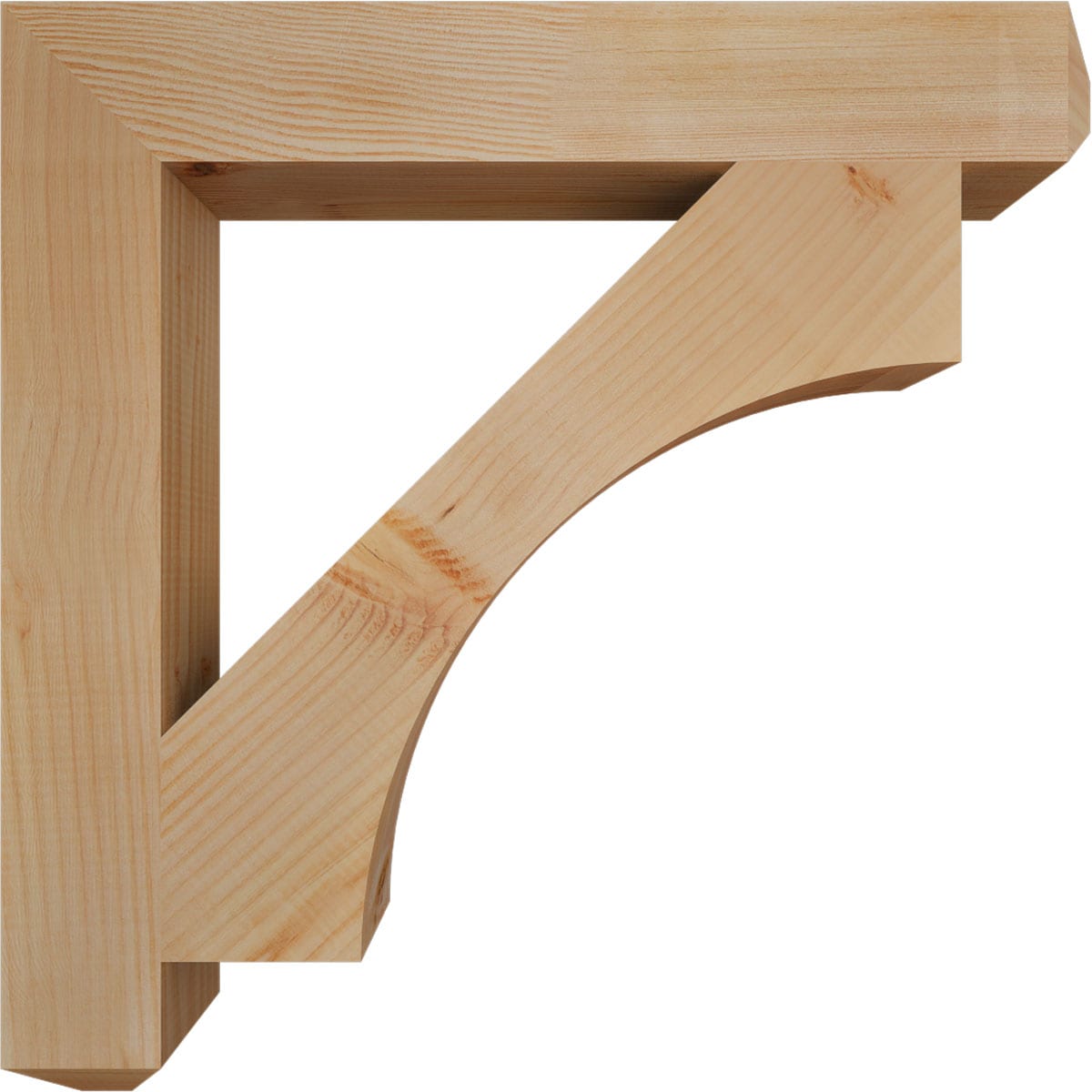 Ekena Millwork BKT04X28X28WTL04SDF Exterior-Brackets-Braces - View #3