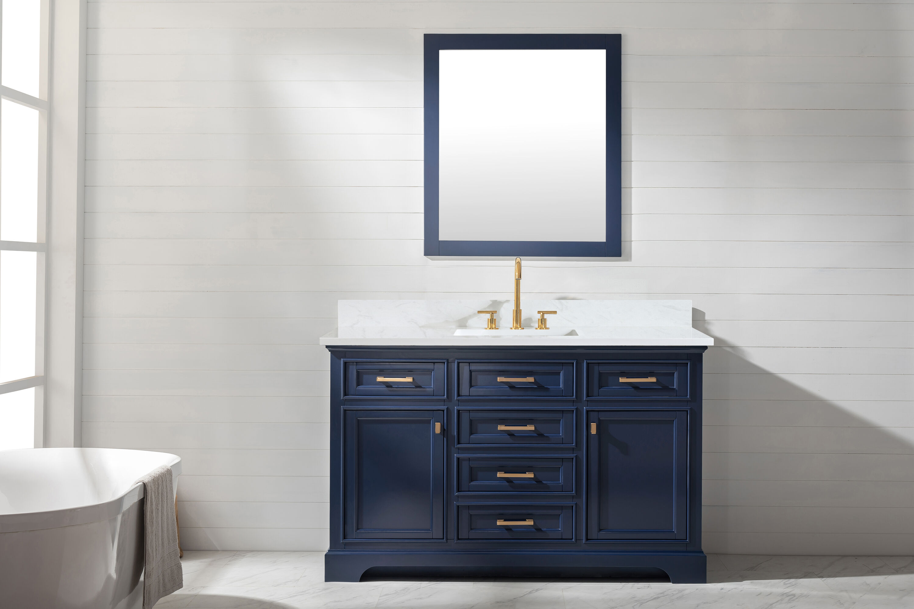 Design Element ML-54-BLU Bath-Vanity-Combo - View #2