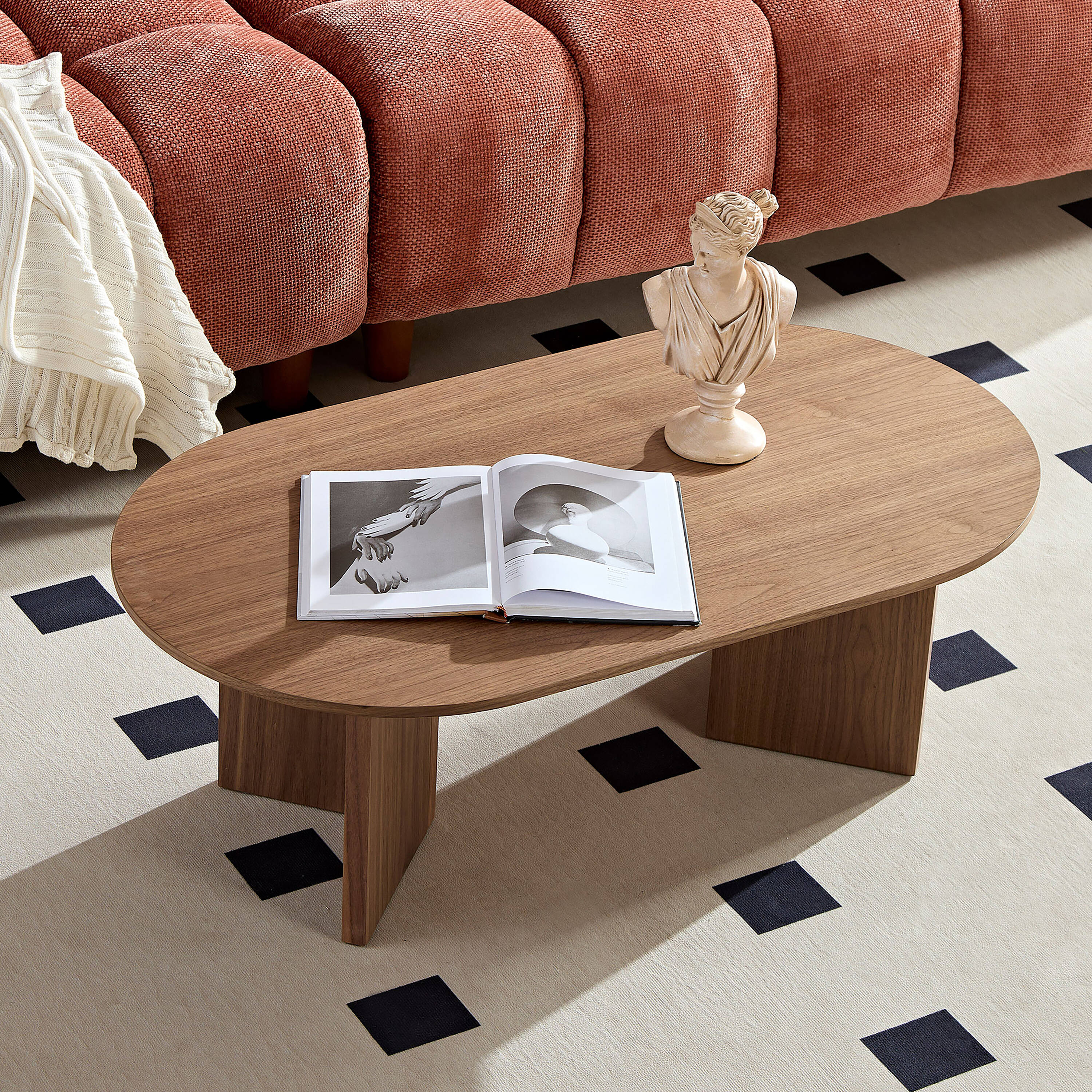 Clihome ER001-BR Coffee-Tables - View #4