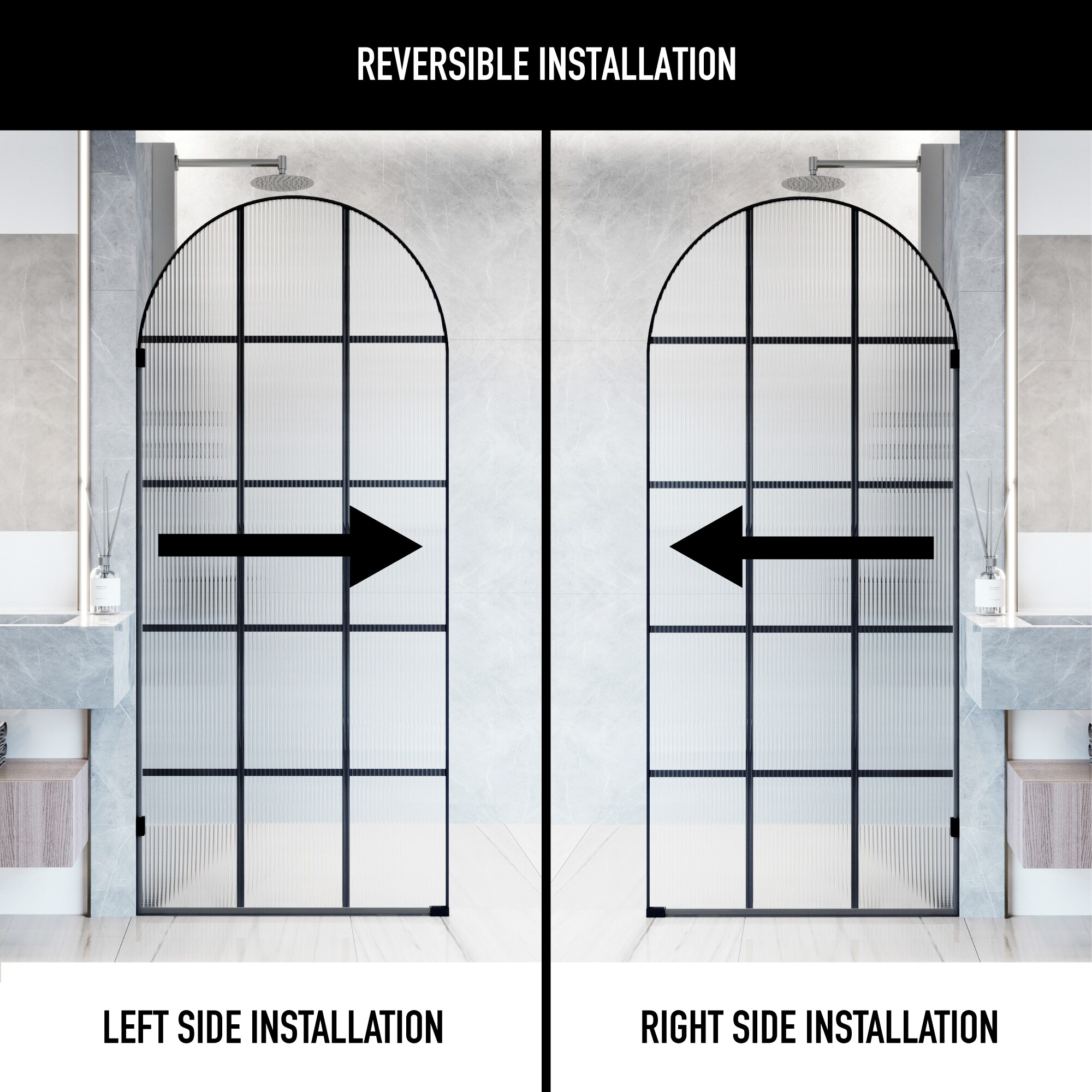 VIGO VG6094MBGFL3478 Shower-Doors - View #3