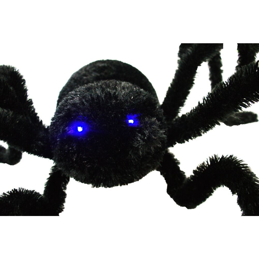 Haunted Hill Farm 1-ft Freestanding Talking Lighted Archina Spider ...