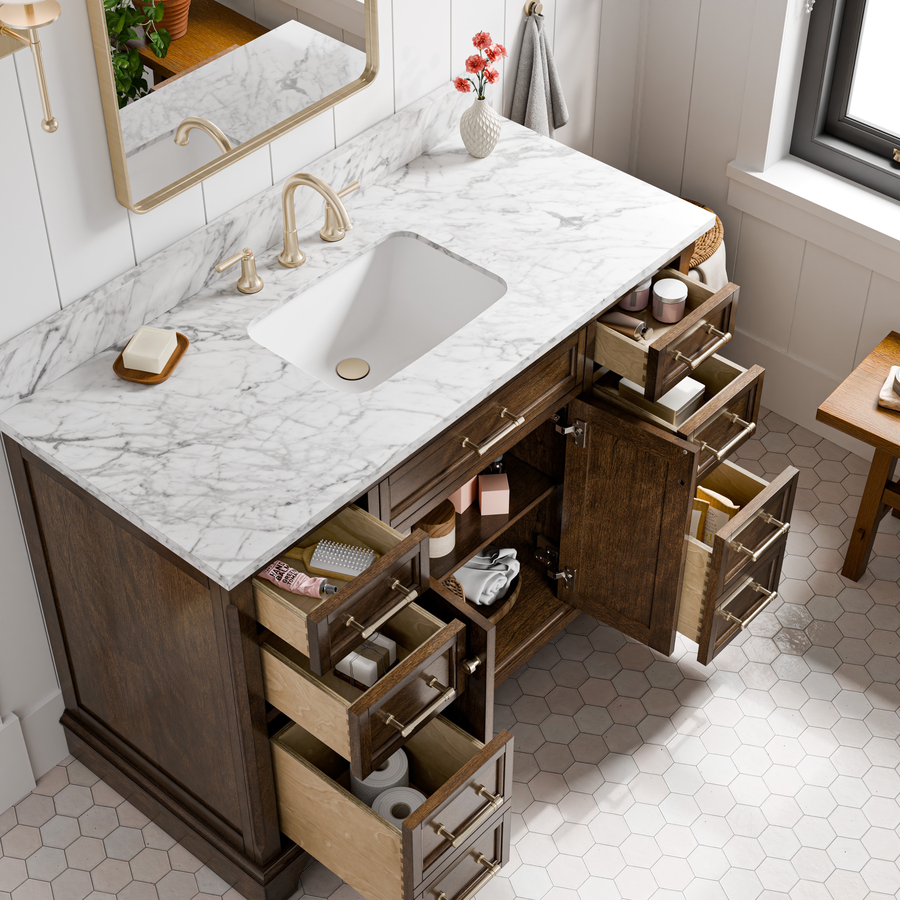 allen + roth 2026VA-48-372-900L Bath-Vanity-Combo - View #13
