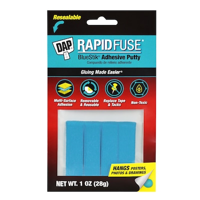 DAP Bluestik 4 Piece Stick Craft, Quick Dry, Flexible Multipurpose Adhesive Lowes.com
