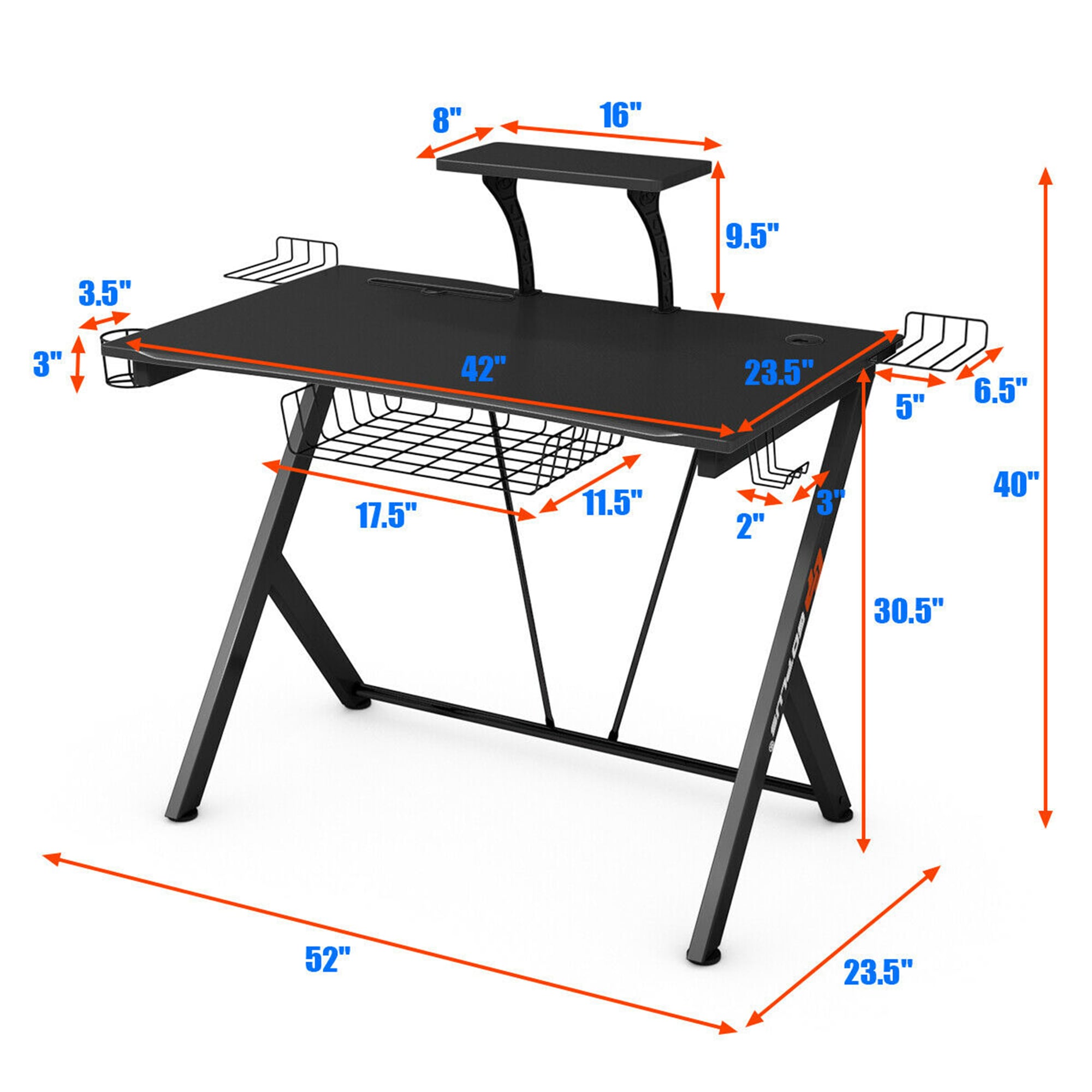 Costway GYM03522 desks - View #2