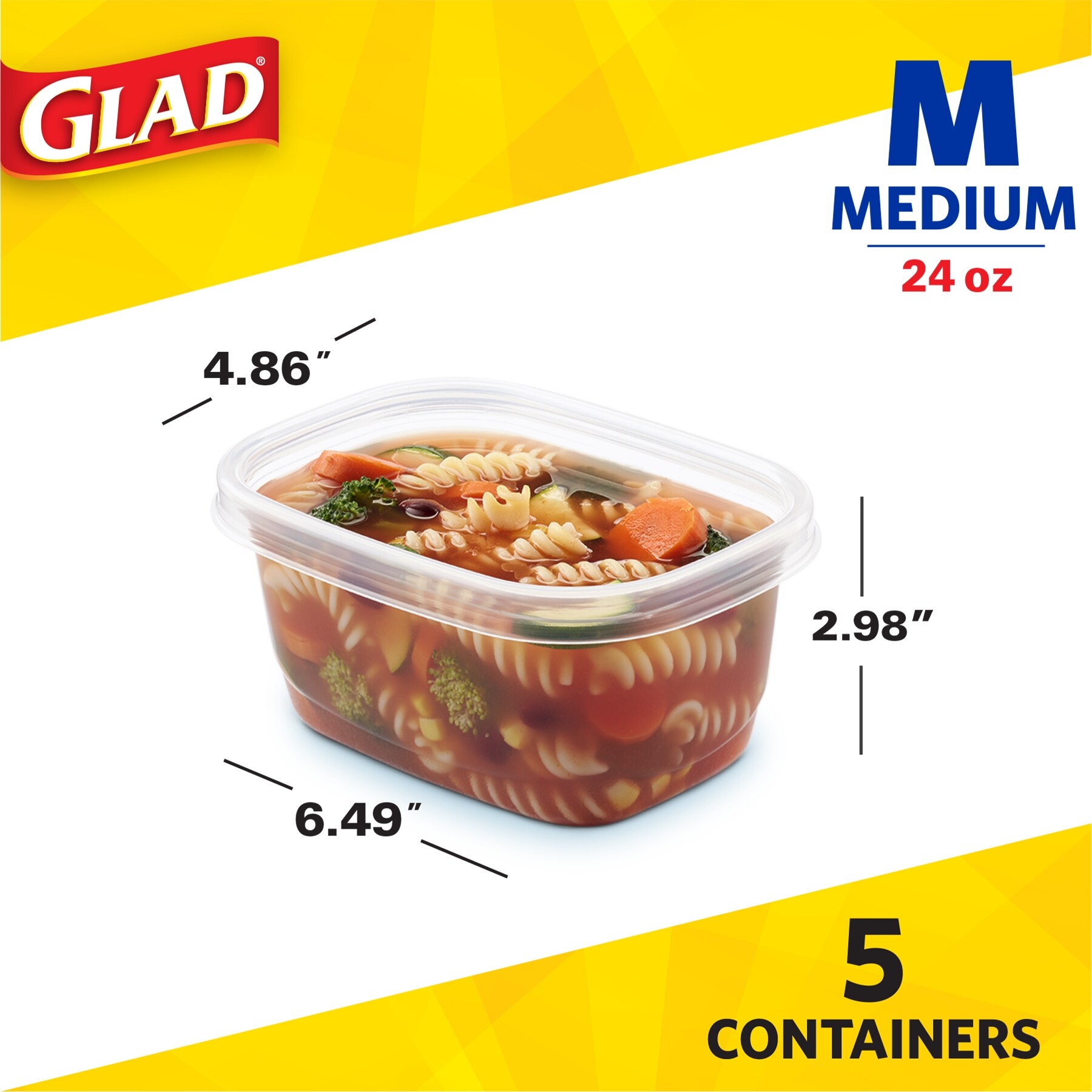 Glad 1258760796 Food-Storage-Containers - View #10