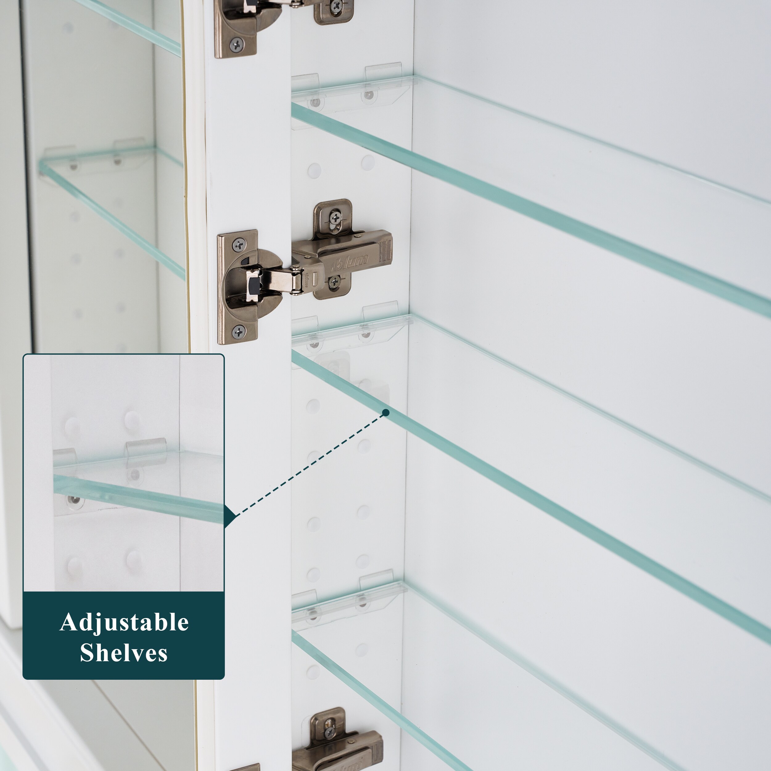 WELLFOR KAFMC4F2-6036 Bathroom-Medicine-Cabinets - View #11