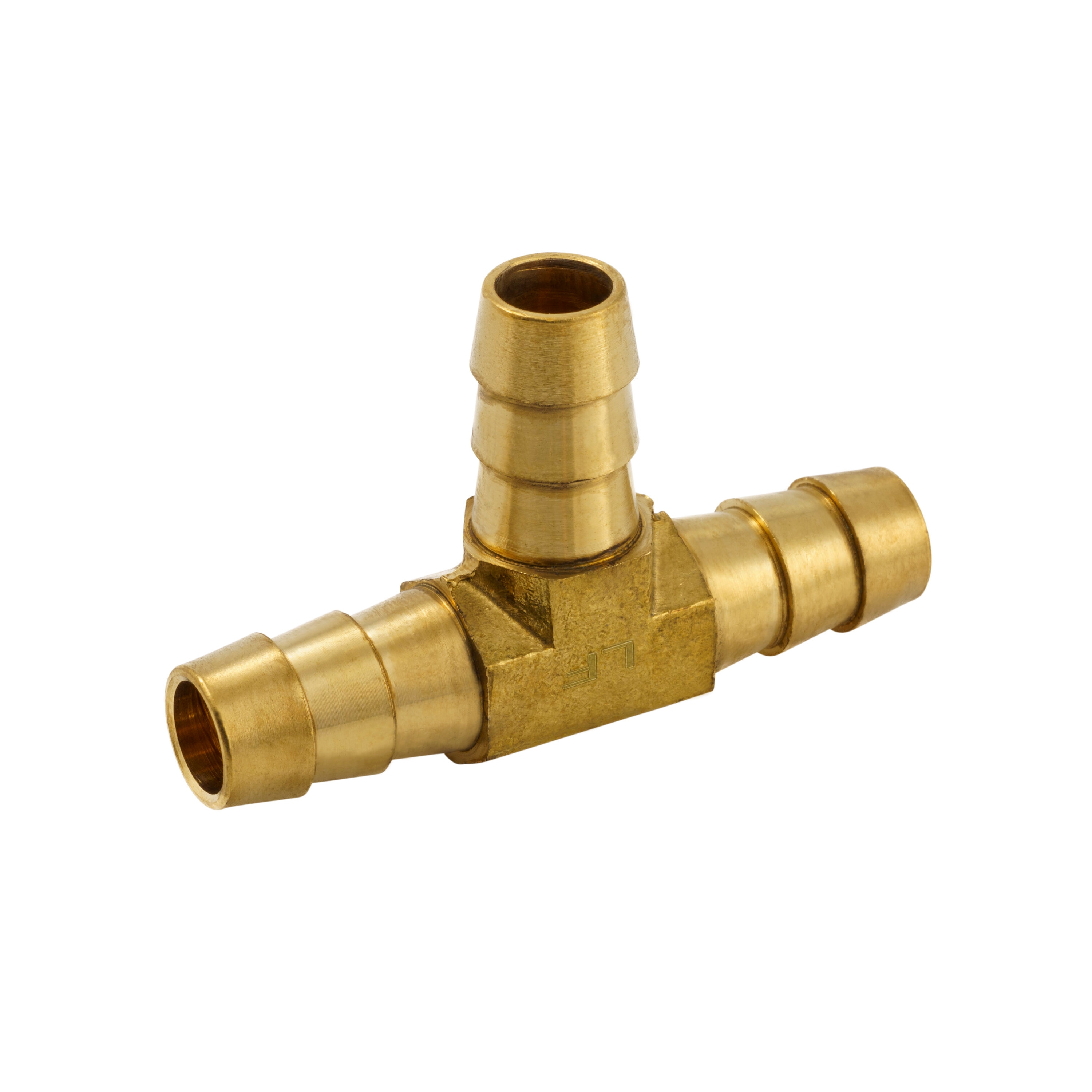 Proline Series 3/8-in x 3/8-in Barbed Tee Fitting in the Brass Fittings  department at