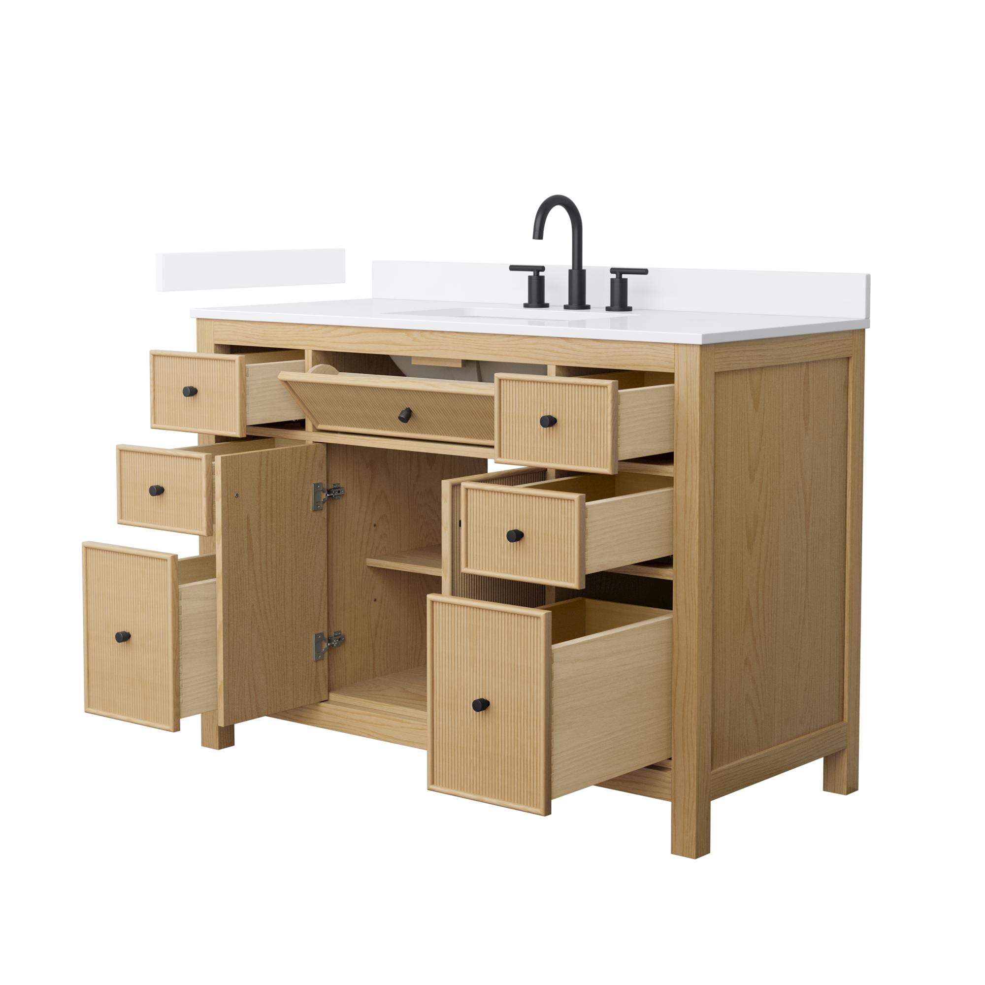 Wyndham Collection WCF929248STBWCUS3MXX Bath-Vanity-Combo - View #3