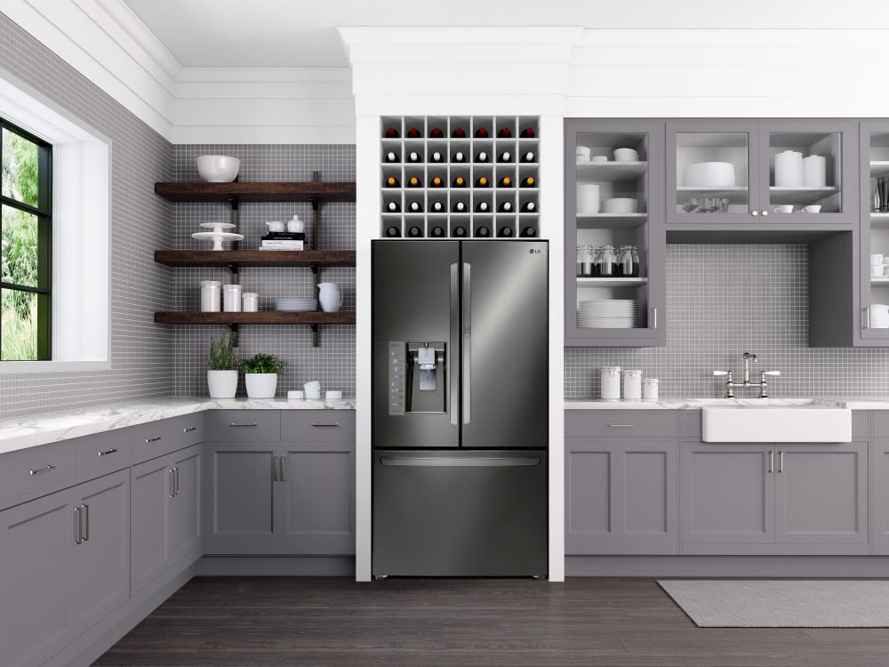 LG LFXS30766D French-Door-Refrigerators - View #2