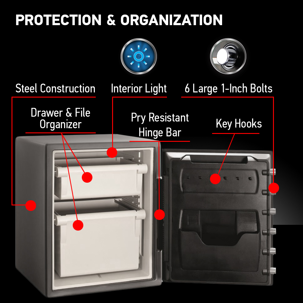 SentrySafe SFW205GQC Floor-Wall-Safes - View #5