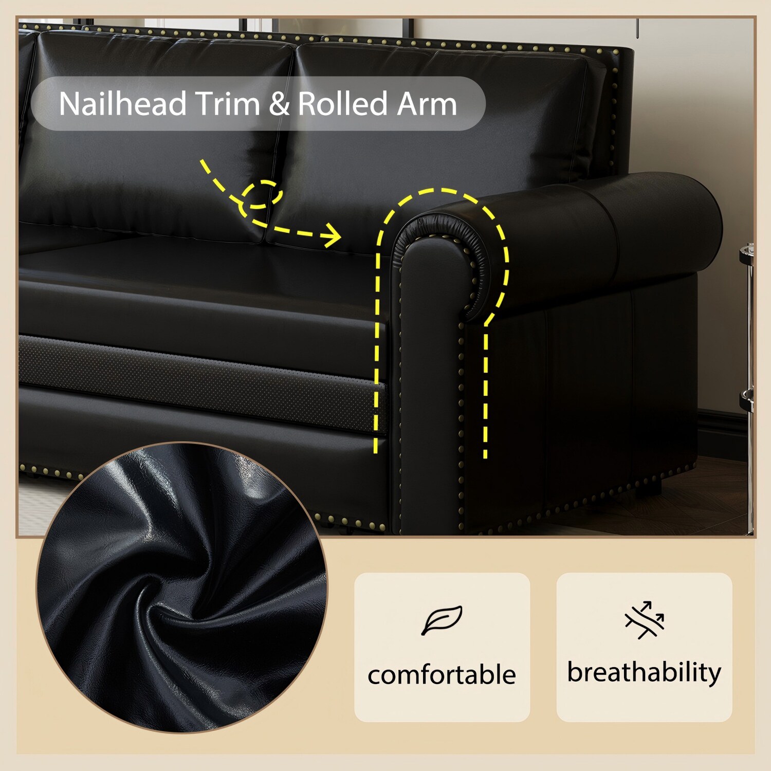 GZMR GZ-GN3087A Sofas-Loveseats - View #4