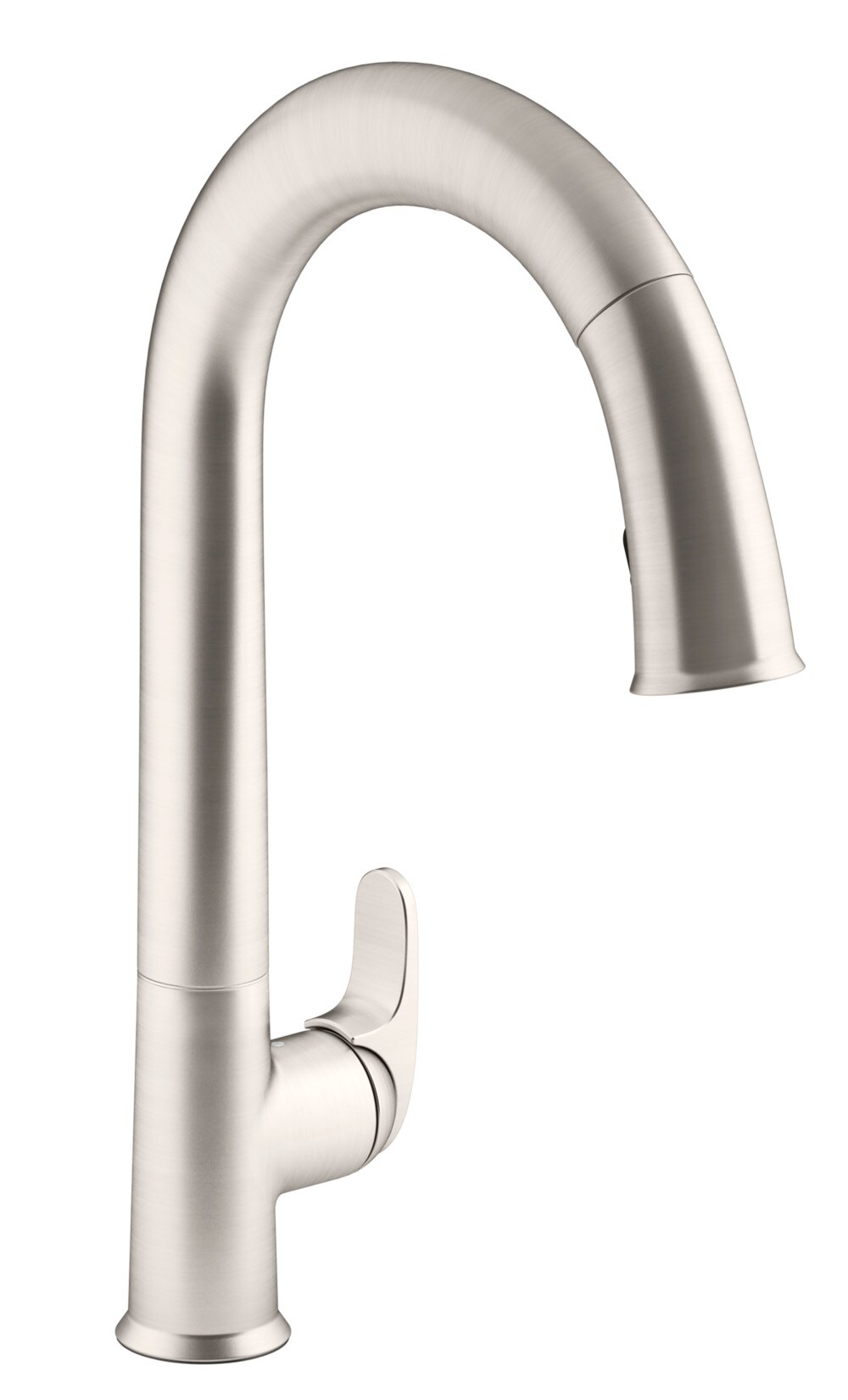 Kohler Sensate Vibrant Stainless Single Handle Pull-down Kitchen Faucet 