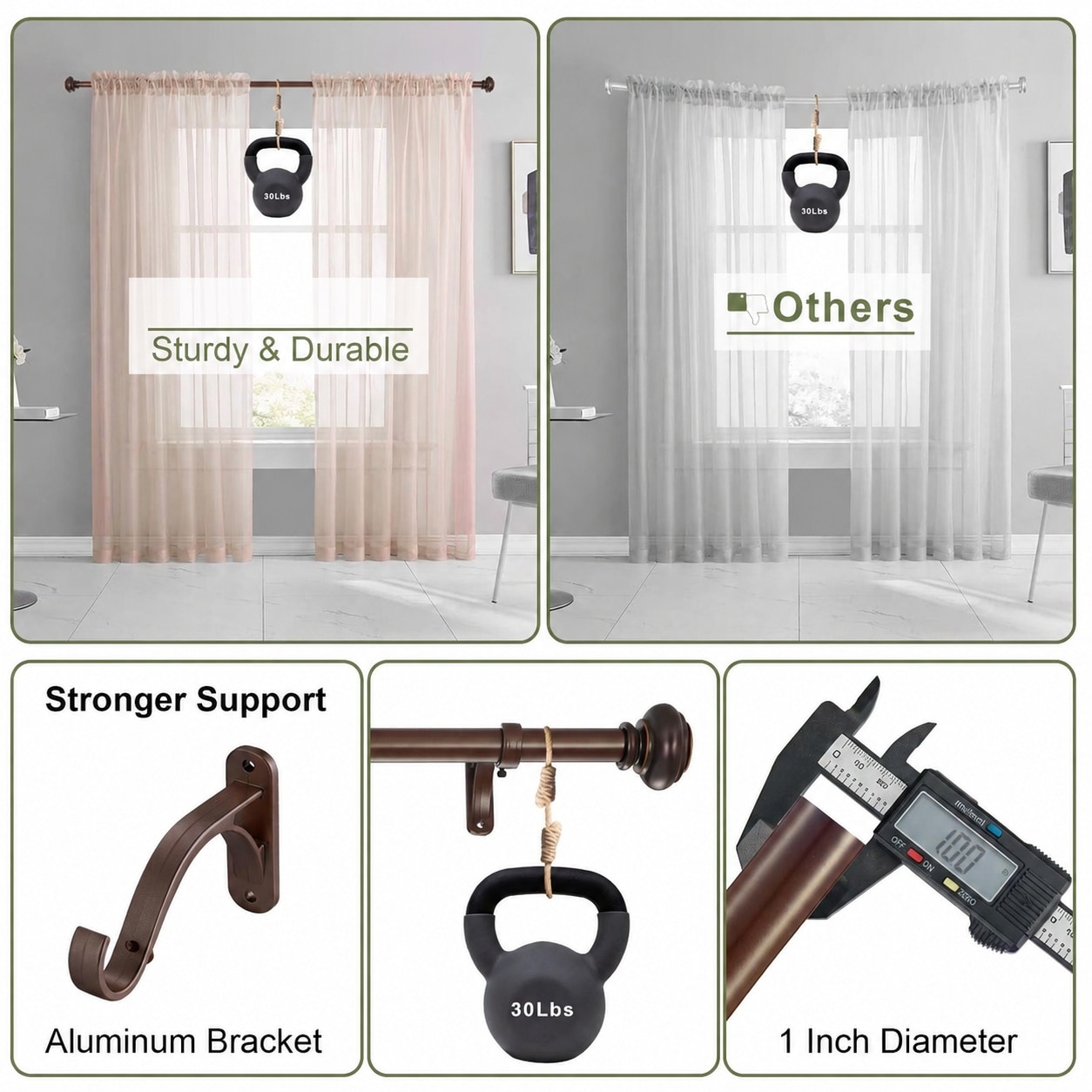LAIFUCAM LLA0812J003 Curtain-Rods - View #3