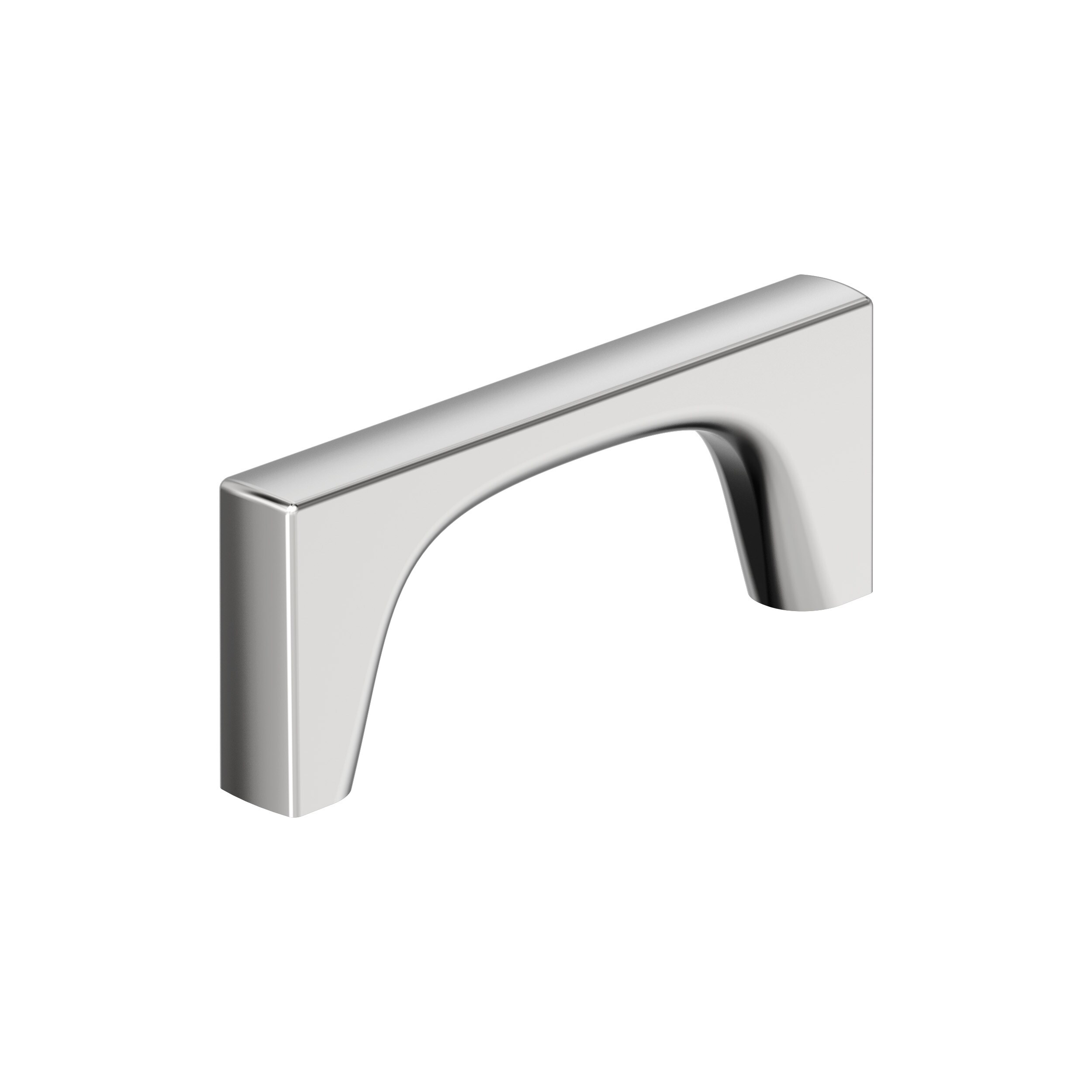 Amerock BP3742226 Merced 3-in , 76mm Center to Center Polished Chrome Rectangular Bar