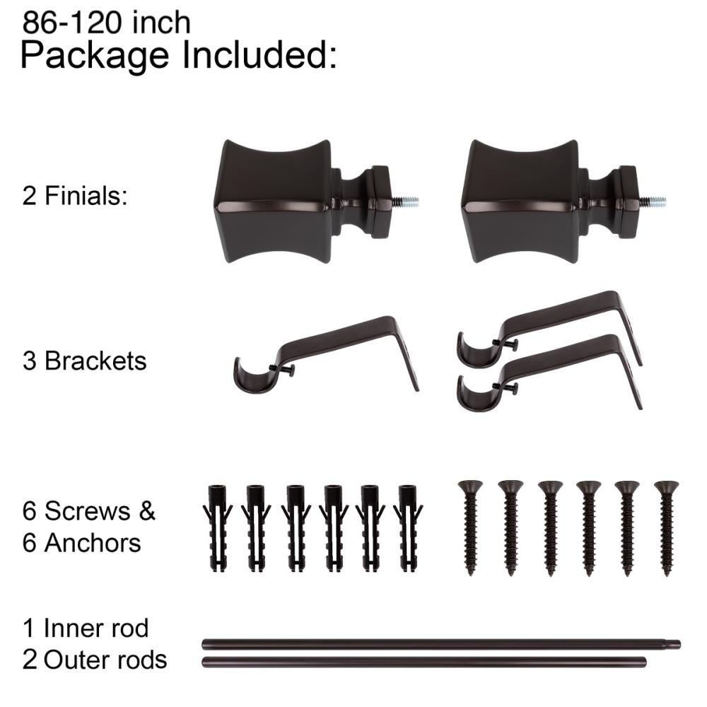 Utopia Alley D98RB Curtain-Rods - View #5