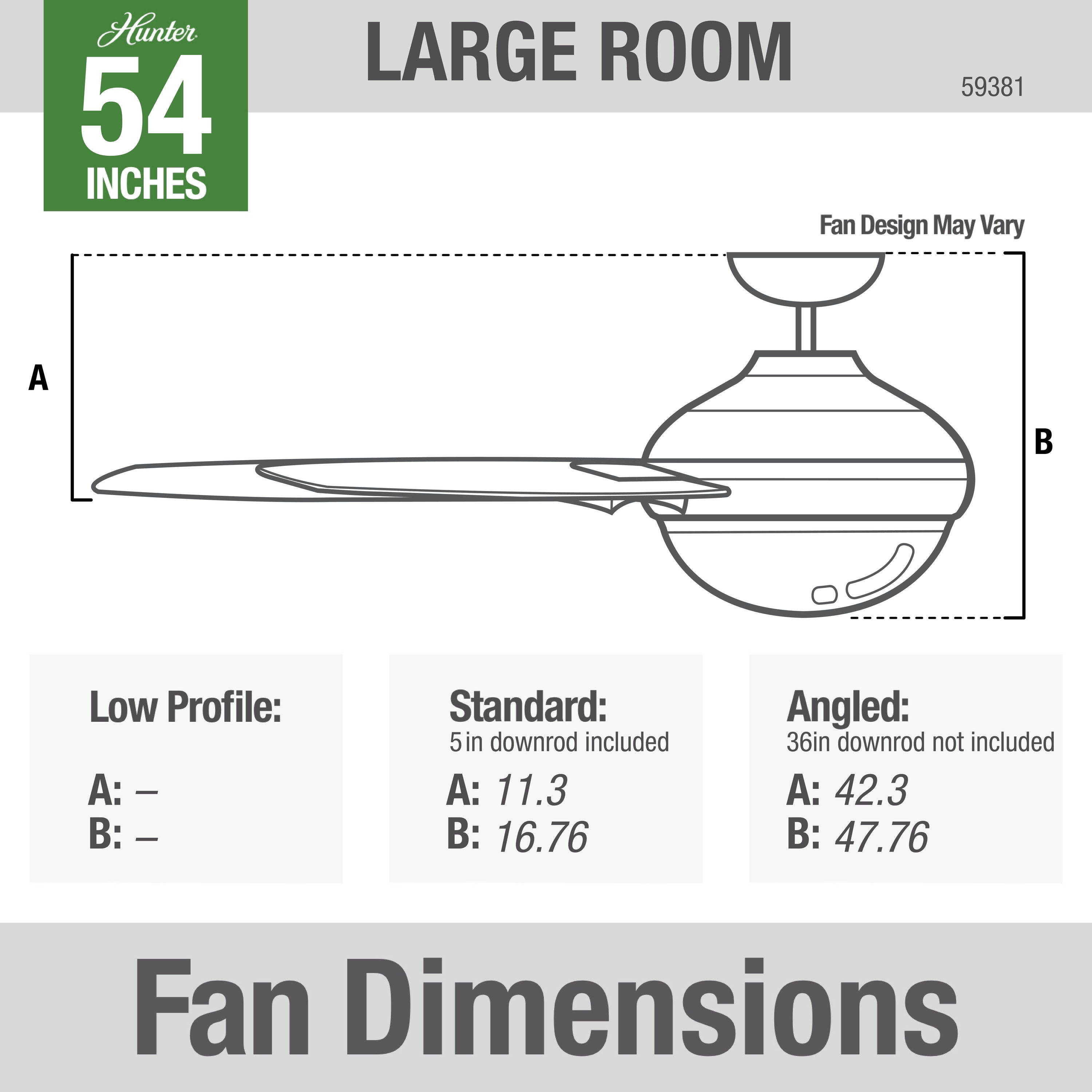 Hunter 59381 Ceiling-Fans - View #9
