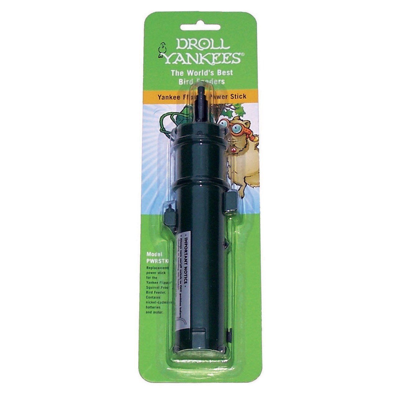 Droll Yankees Inc - Powerstick Replacement For Yankee Flipper Feeder –  Wholesale Pet Supplies