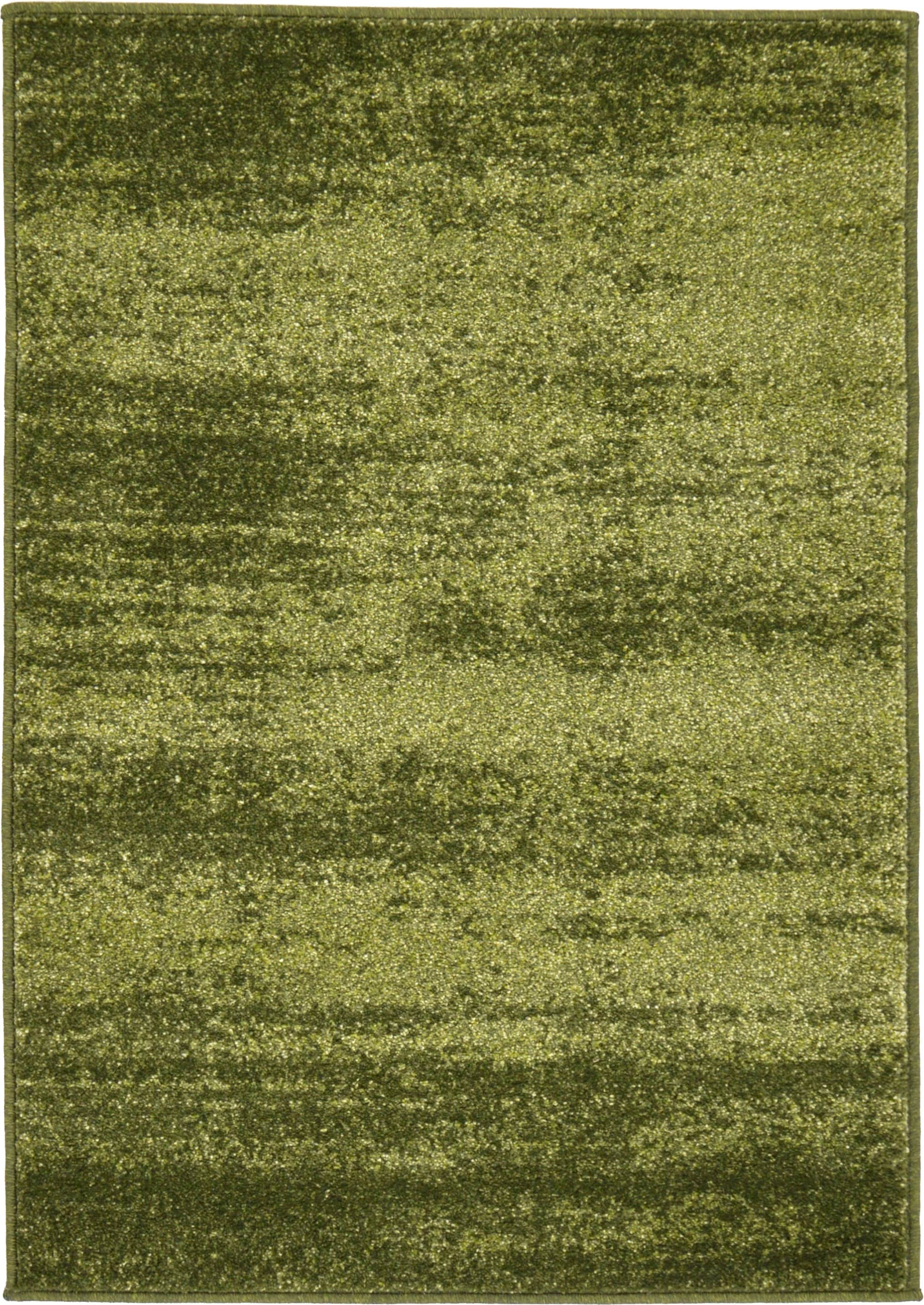 Unique Loom 3132352 Lucille Del Mar 2 x 3 (ft) Loomed Polypropylene Green/Olive Rectangular Indoor Distressed/Overdyed Area rug