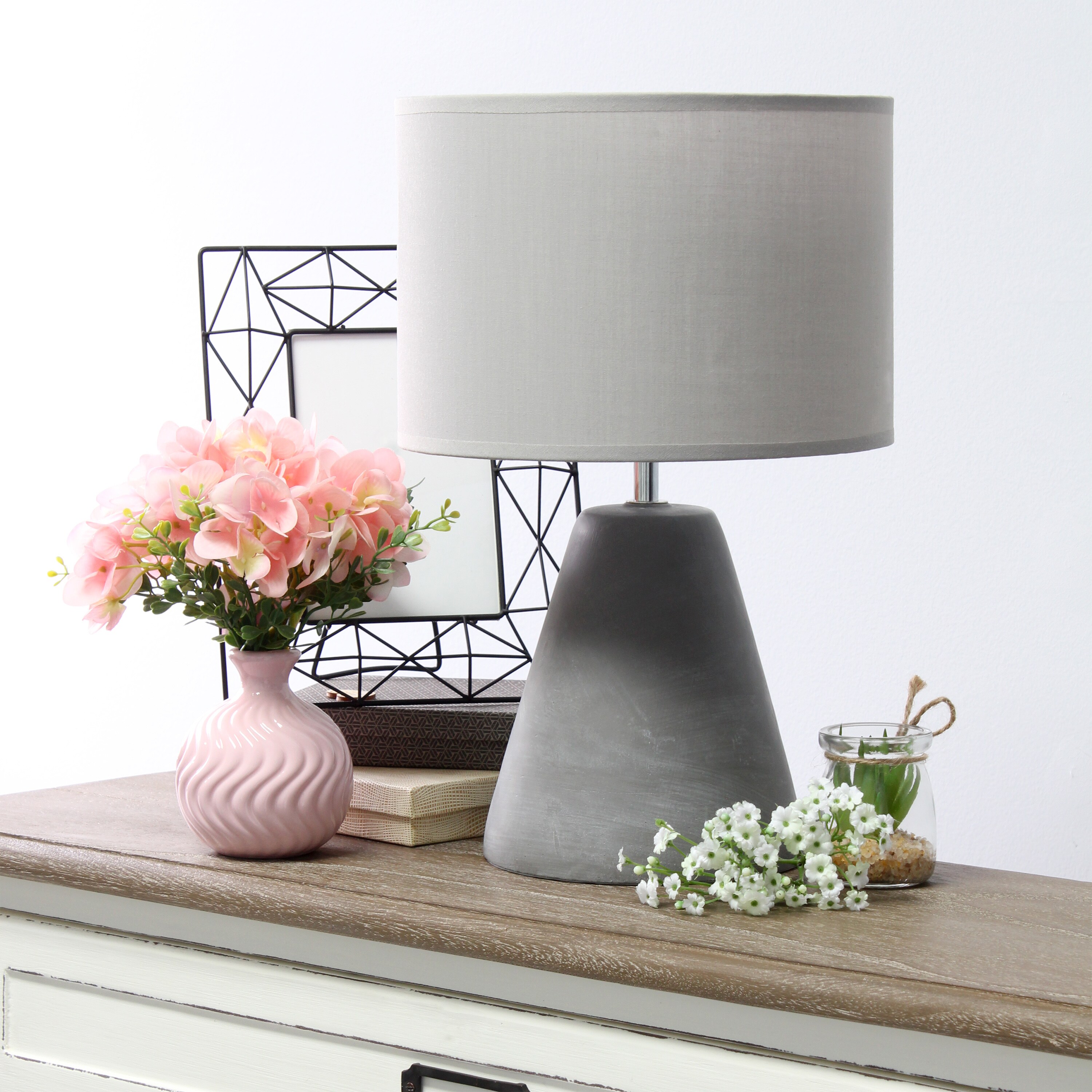 Simple Designs LT2059-GRY Table-Lamps - View #6