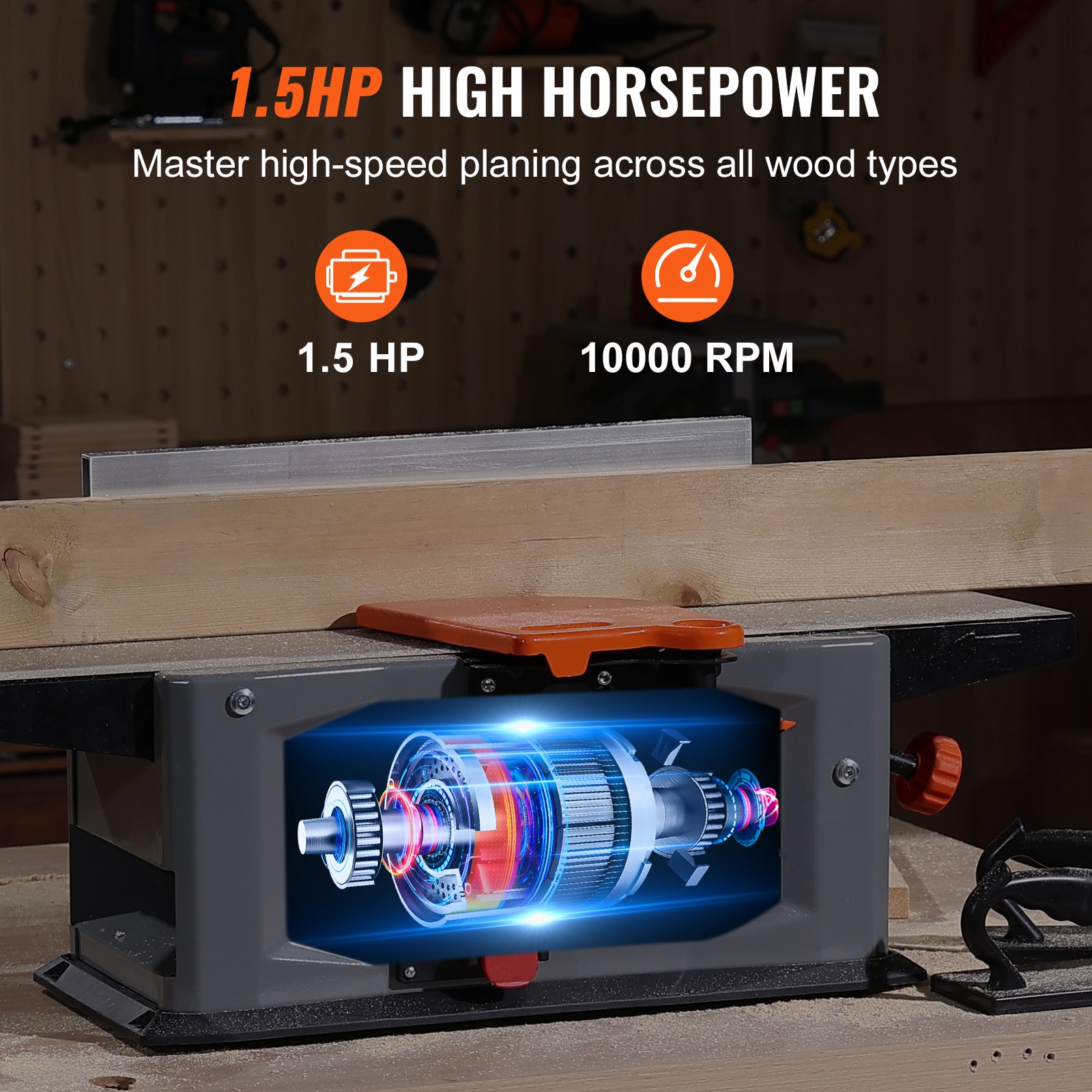 VEVOR JFJYCP615HP160OG4V1 bench - View #6
