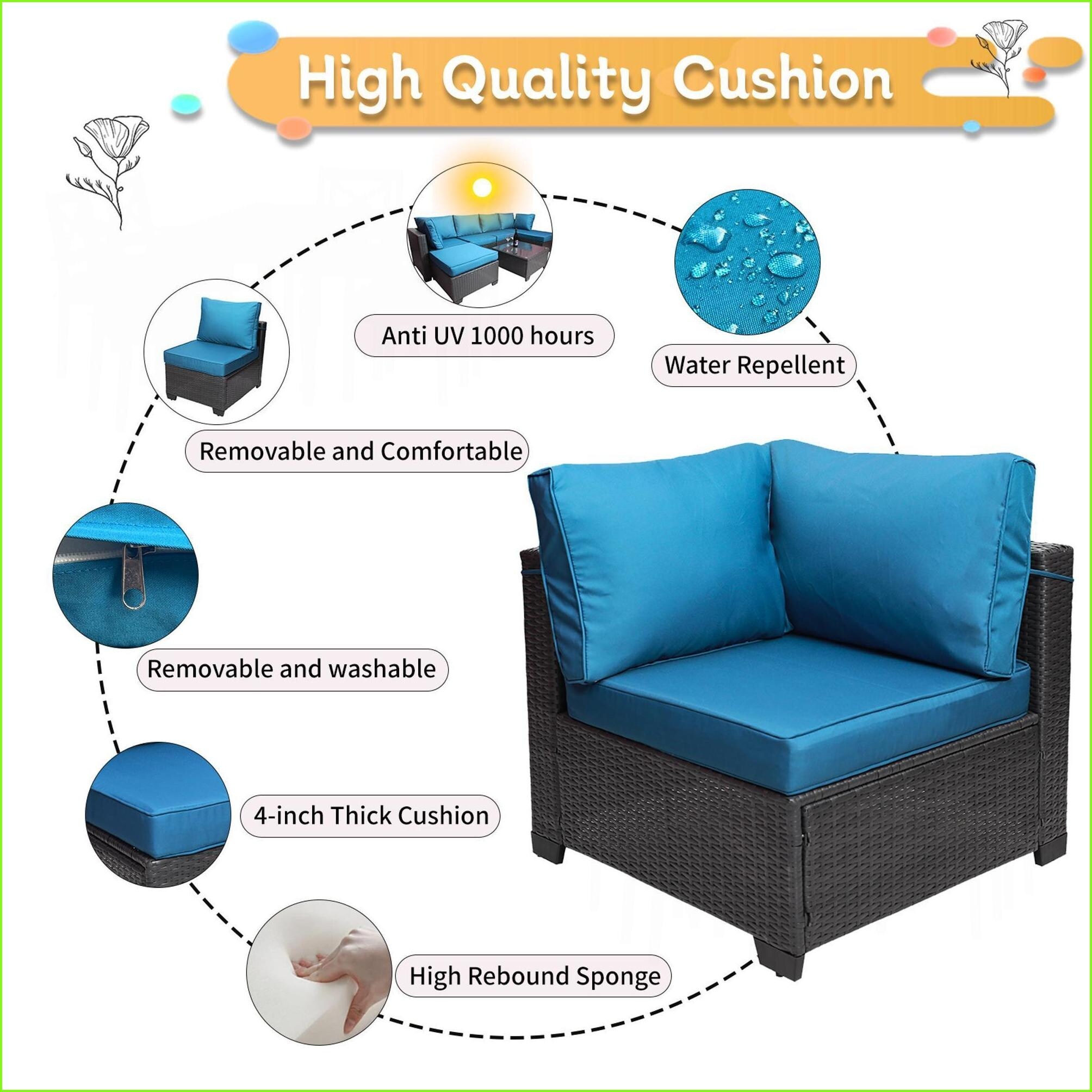 Watnature YAGMOLF6WUHJ Patio-Furniture-Cushions - View #9