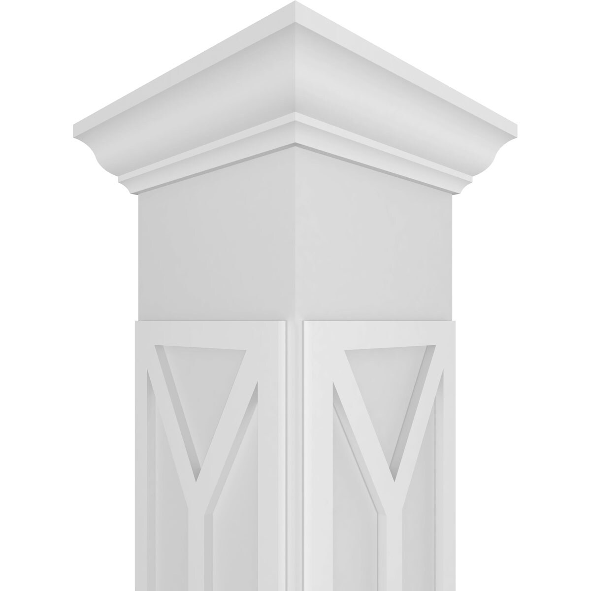 Ekena Millwork CC1208ENSCDCRCR Column-Wraps - View #4