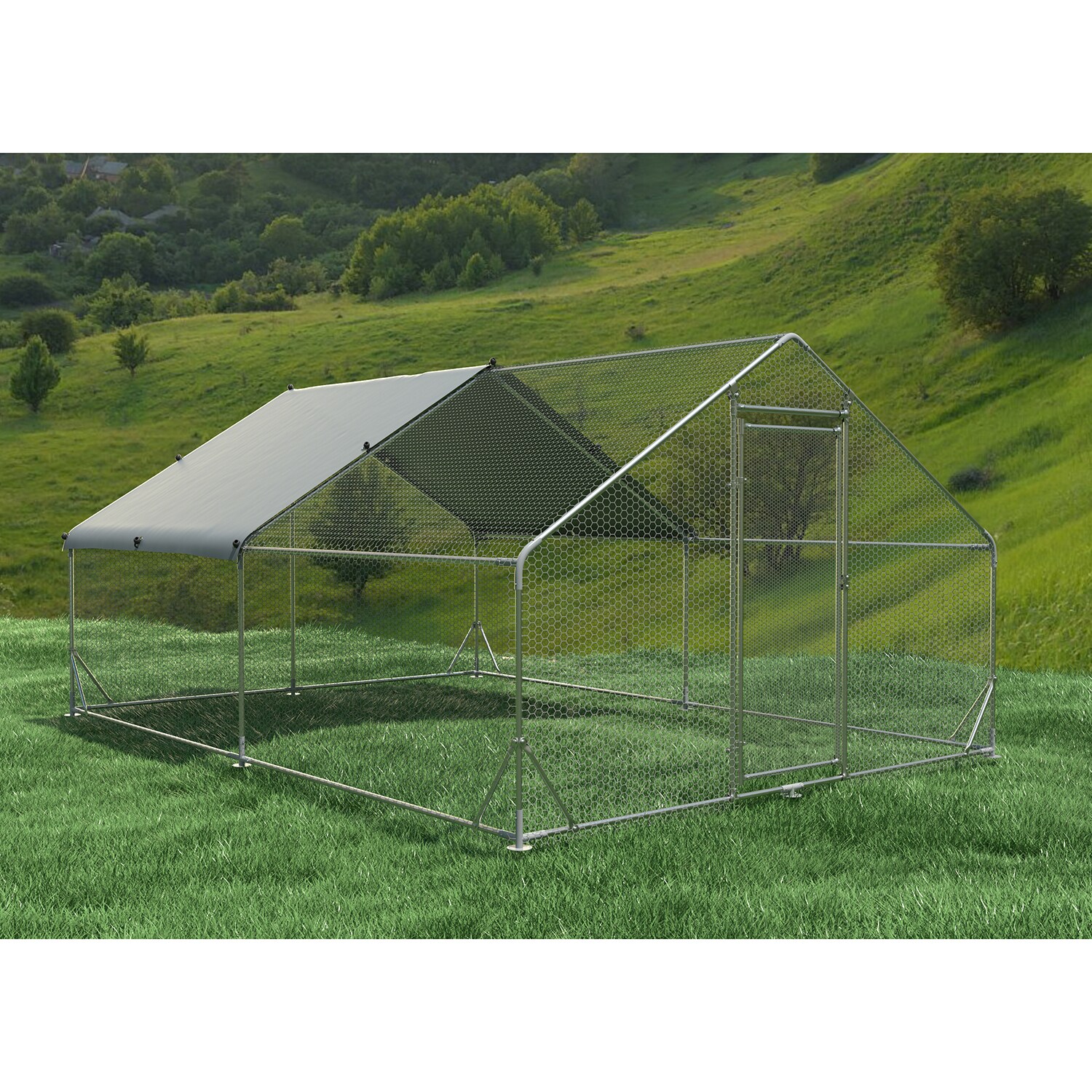 Mondawe MO-6P166156 Chicken-Coops-Rabbit-Hutches - View #3