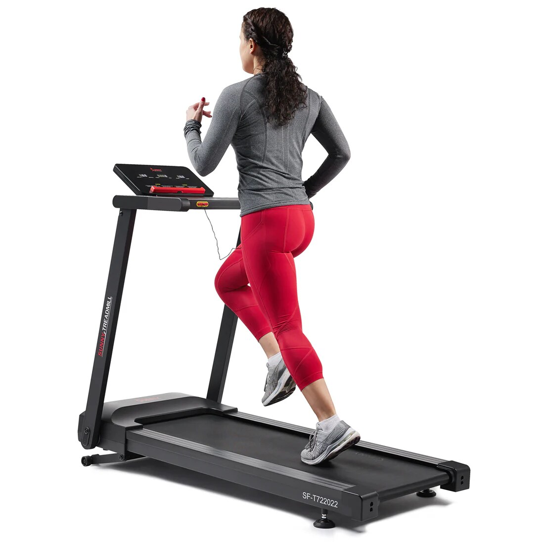 Sunny Health & Fitness Foldable Treadmill with Incline