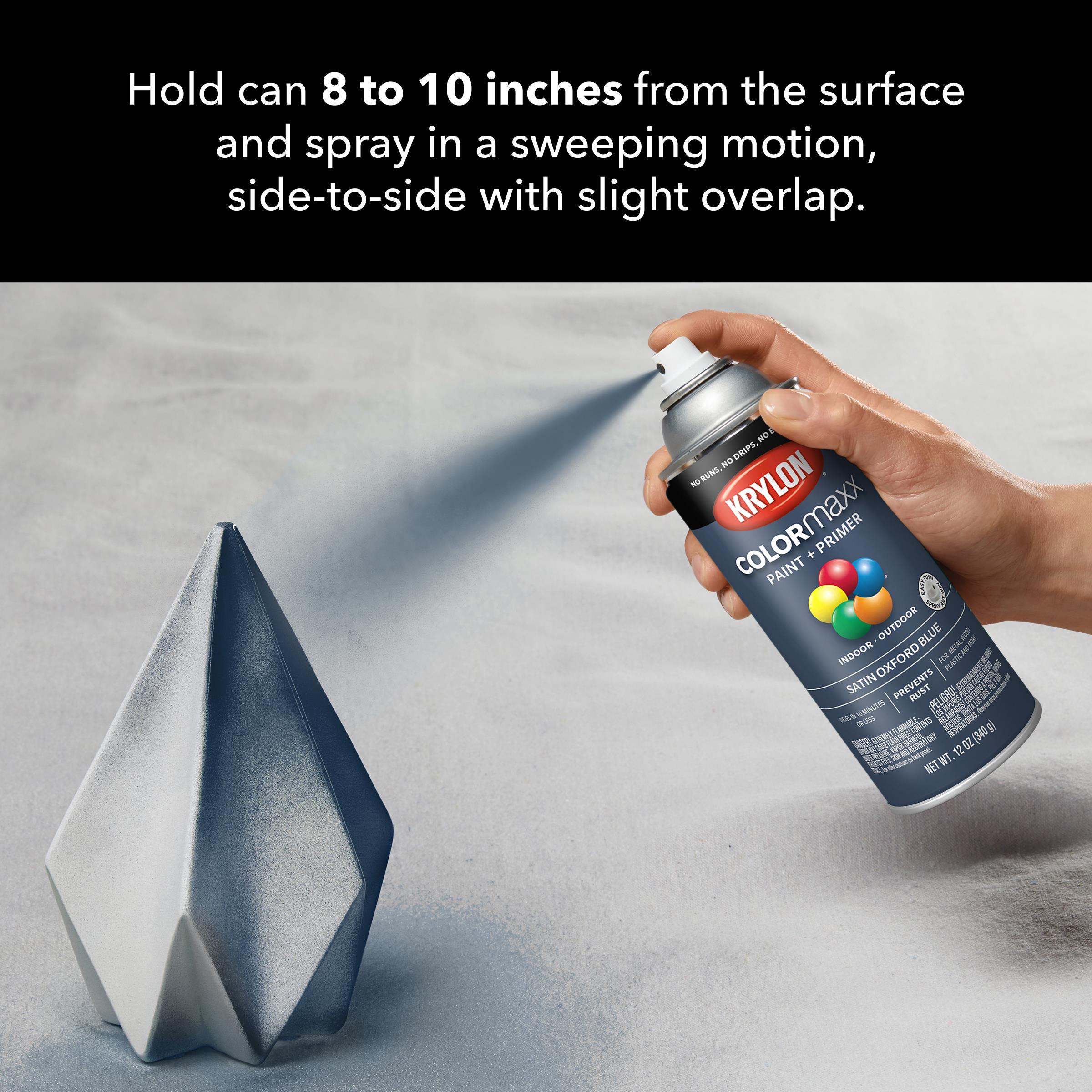 Krylon - Primer Spray Paint: Gray, Gloss, 16 oz - 30593362 - MSC