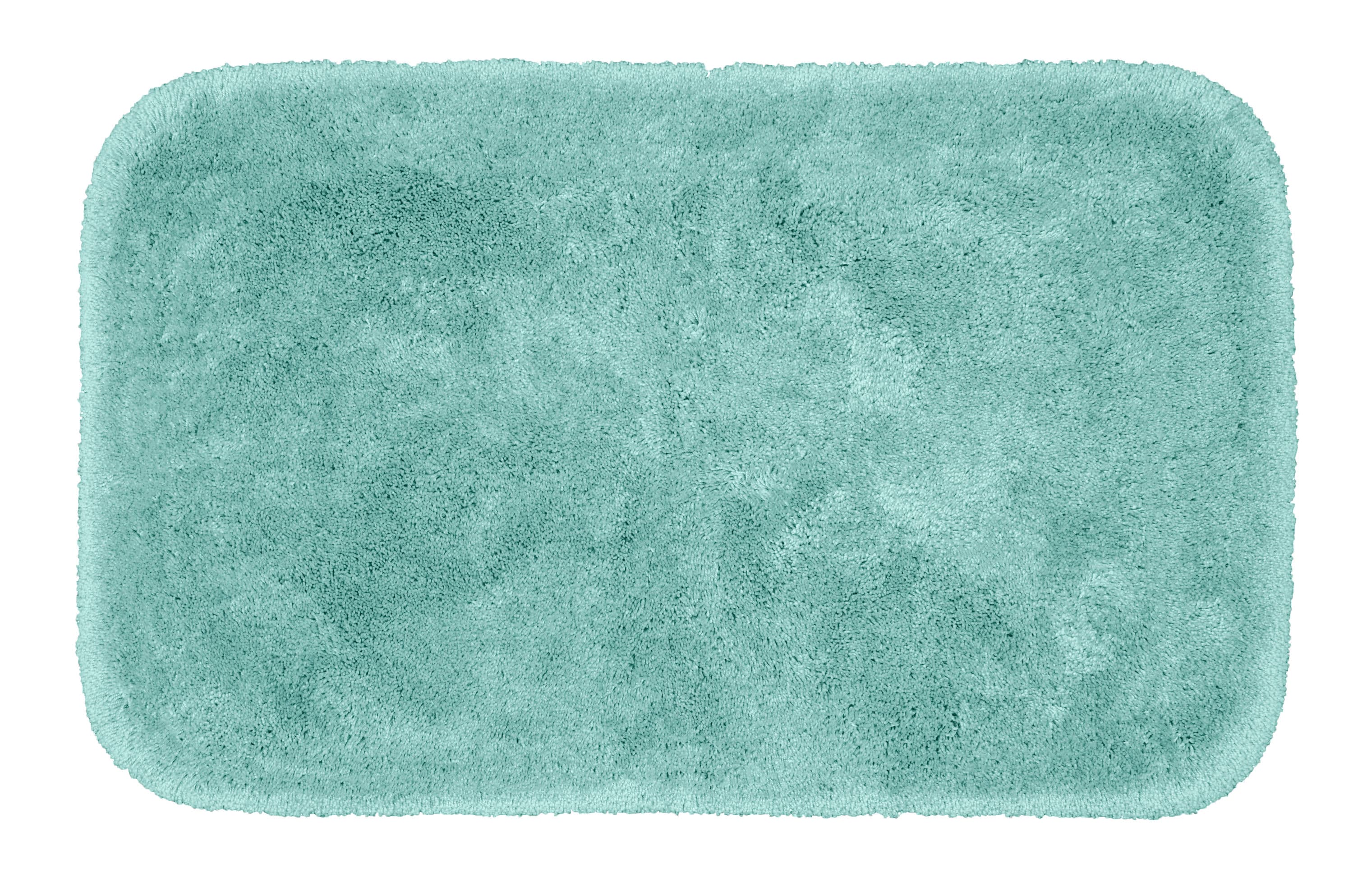 Garland Rug BA130W024040I6 Finest Luxury 24-in x 40-in Sea Foam Nylon Bath rug