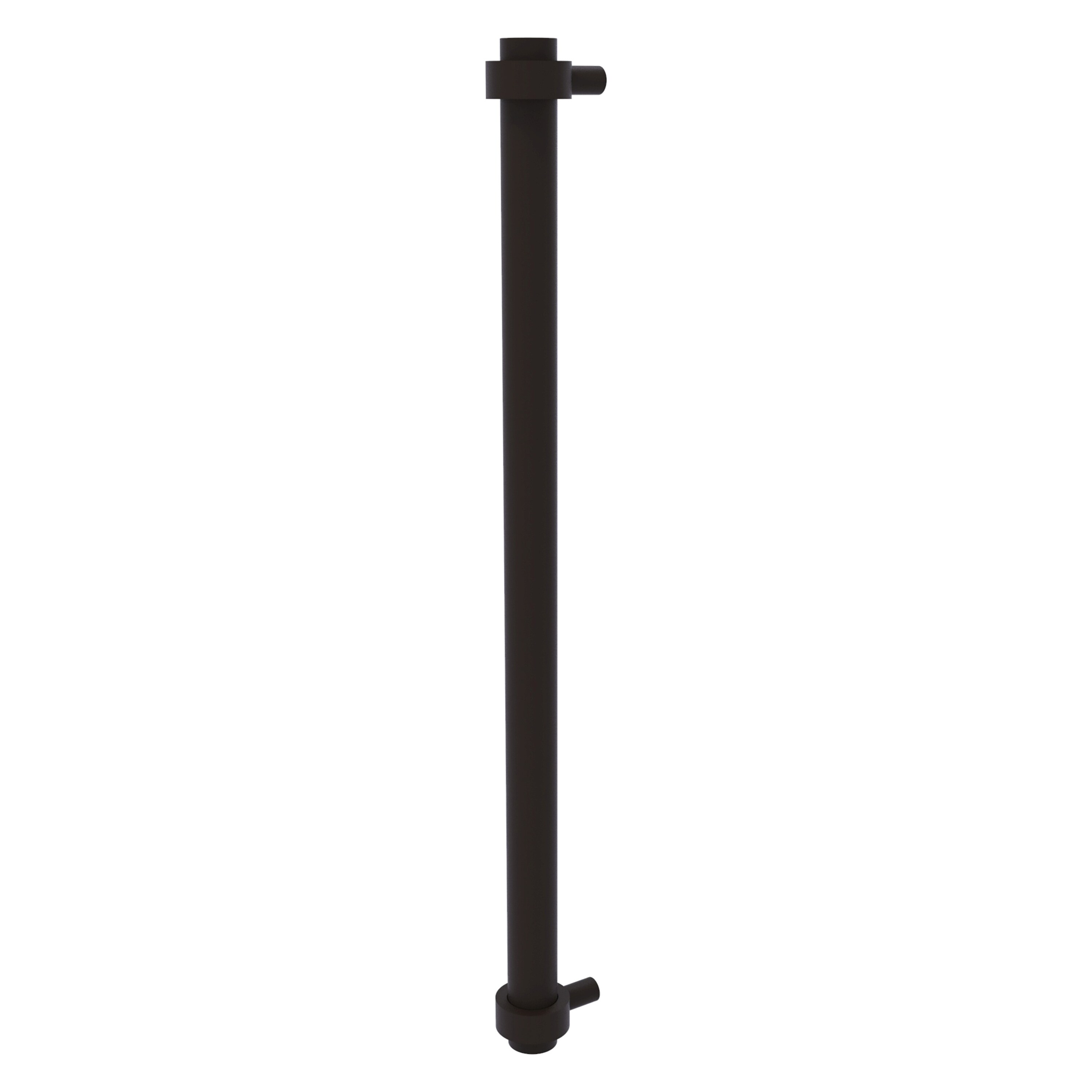 Allied Brass 402-RP-ORB 18-in , 457mm Center to Center Oil Rubbed Bronze Dual Mount Cylindrical Bar For Use on Appliances Drawer Pulls